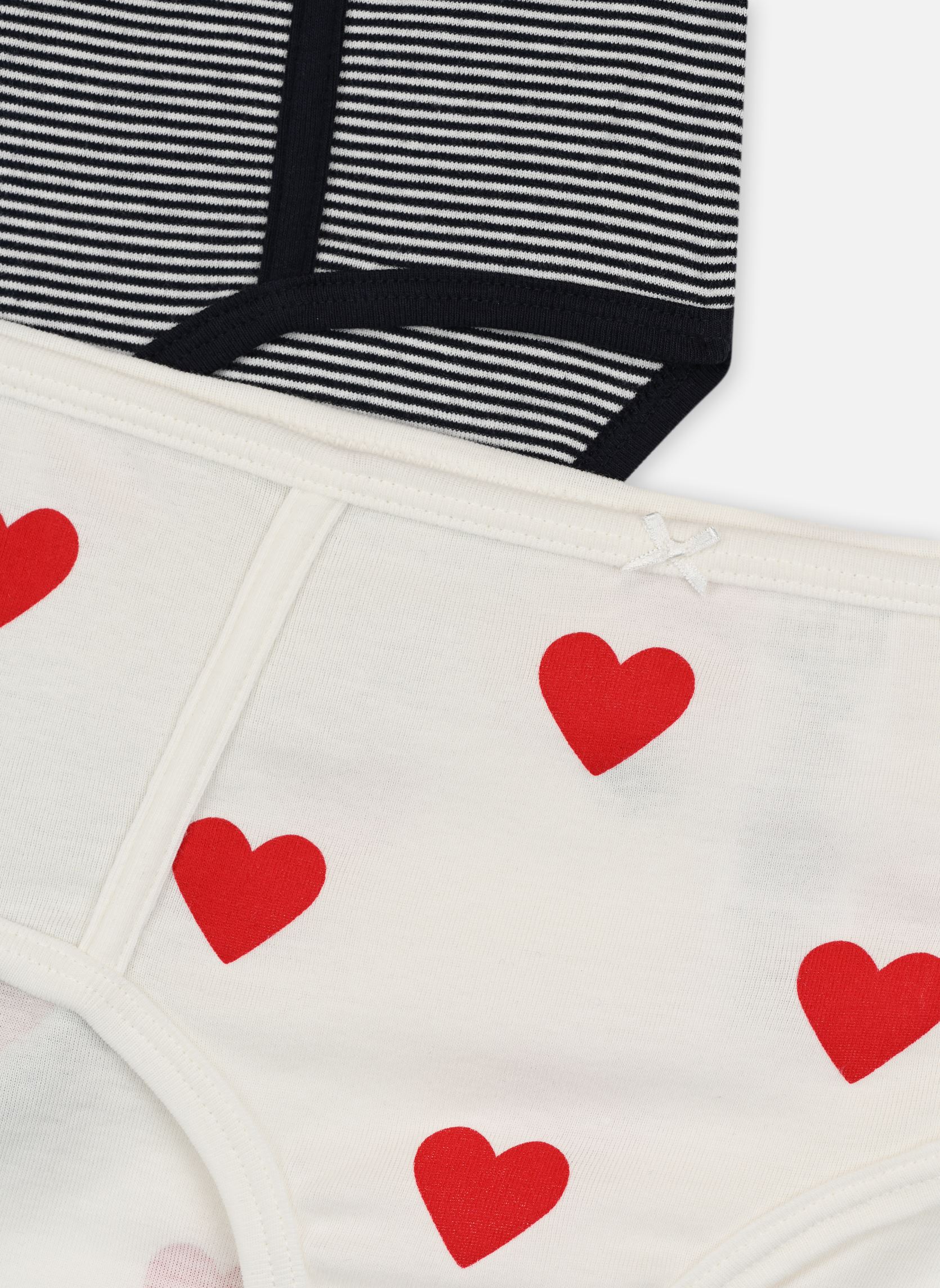 Shortys Lot de 2 Culottes A0BNW femme multicolore Petit Bateau Shortys Lot de 2 Culottes A0BNW femme multicolore VARIANTE 1