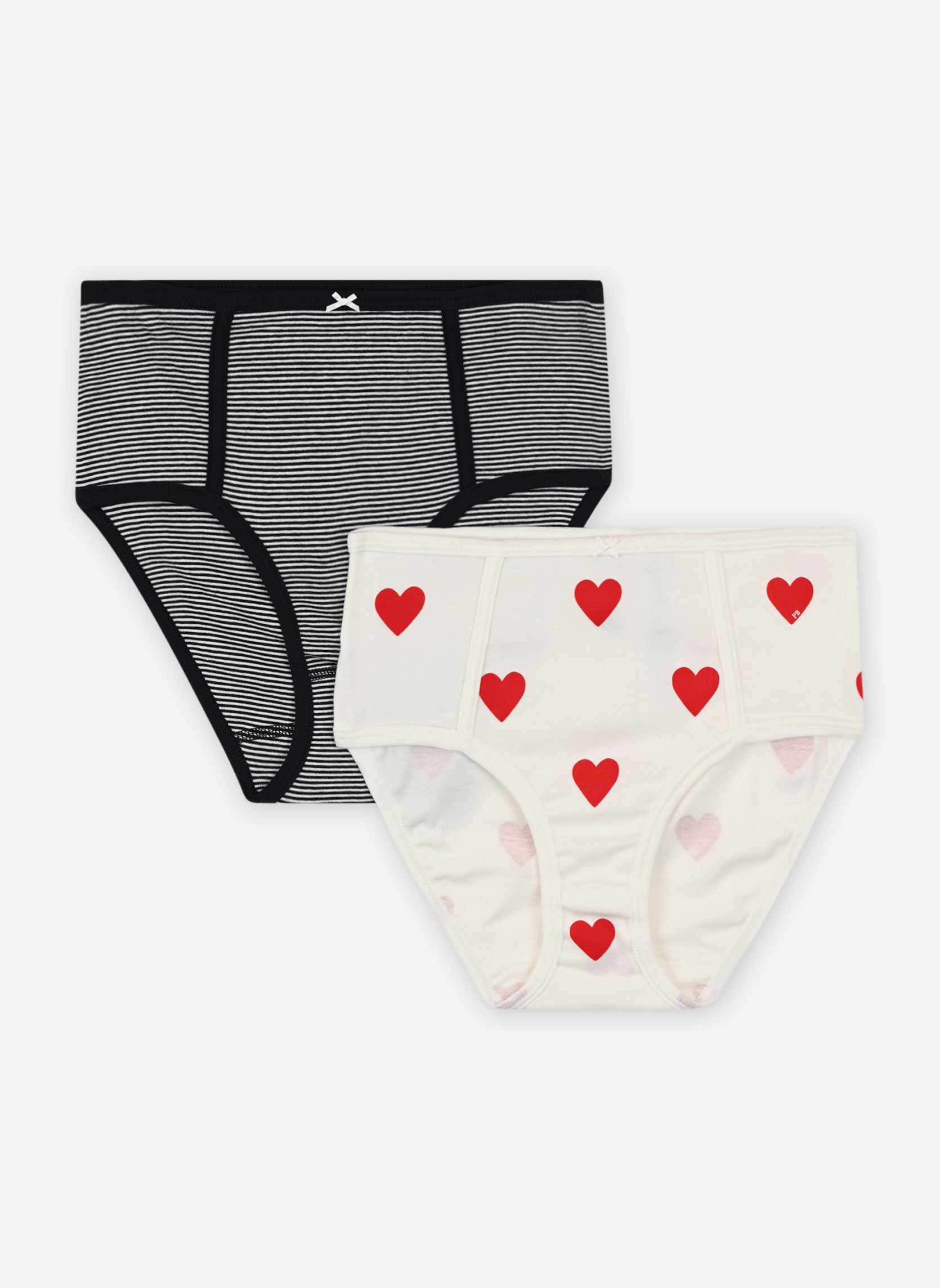 Vêtements Petit Bateau Lot de 2 Culottes A0BNW pour Accessoires