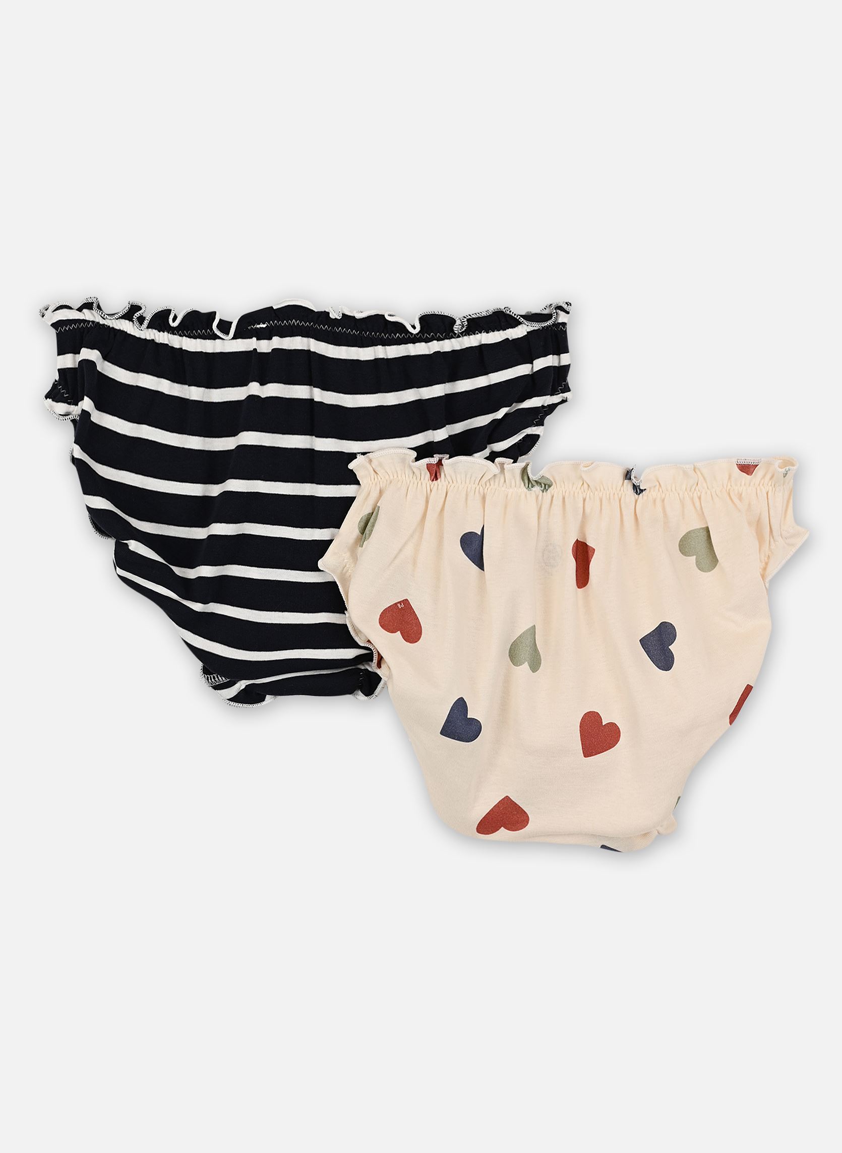 Bermudas 2 Culottes A0BNZ00 mujer multicolor Petit Bateau Bermudas 2 Culottes A0BNZ00 mujer multicolor VARIANTE 1