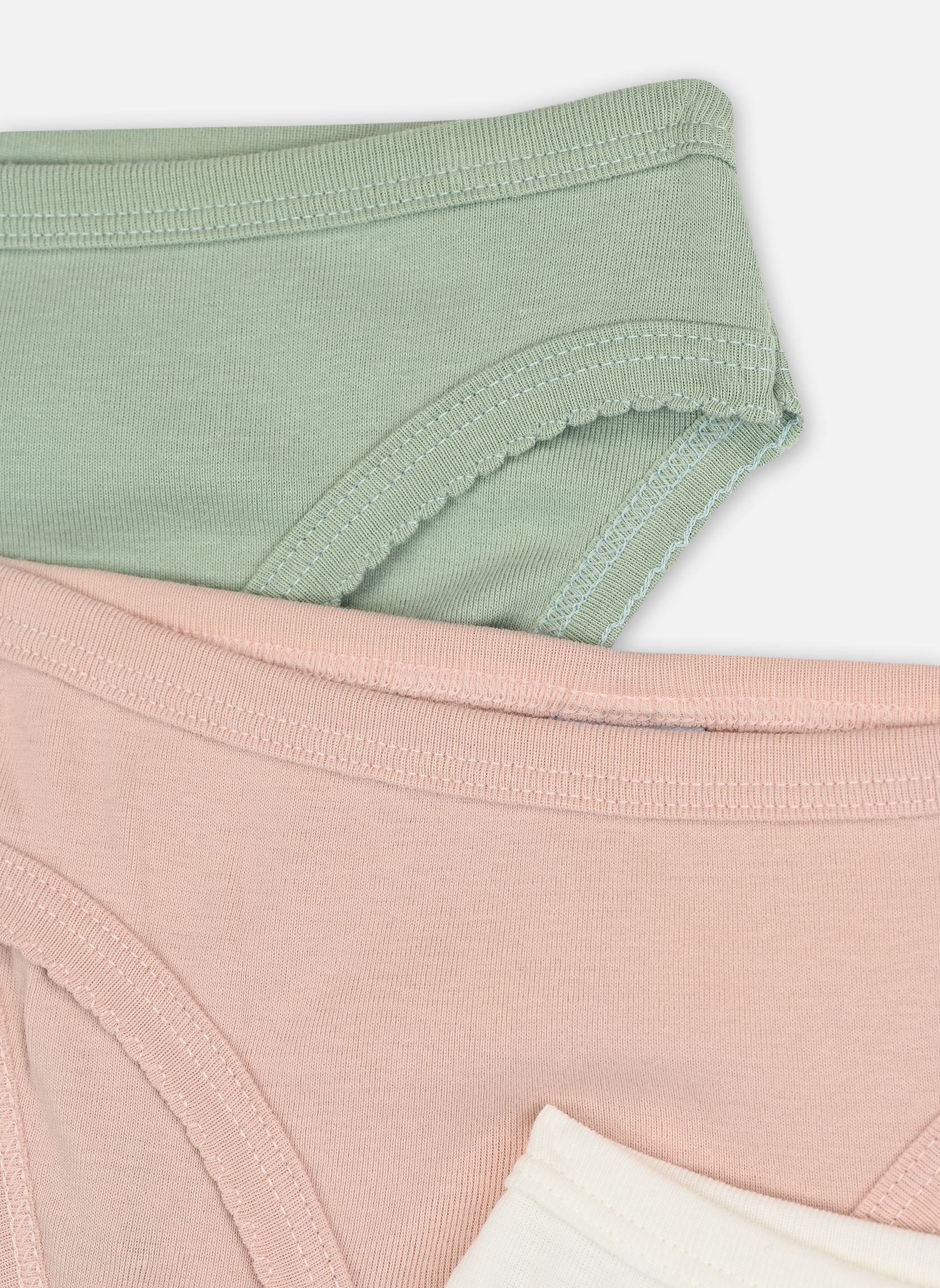 Lots sous-vêtements 3 Culottes A0BQR00 fille multicolore Petit Bateau Lots sous-vêtements 3 Culottes A0BQR00 fille multicolore VARIANTE 1