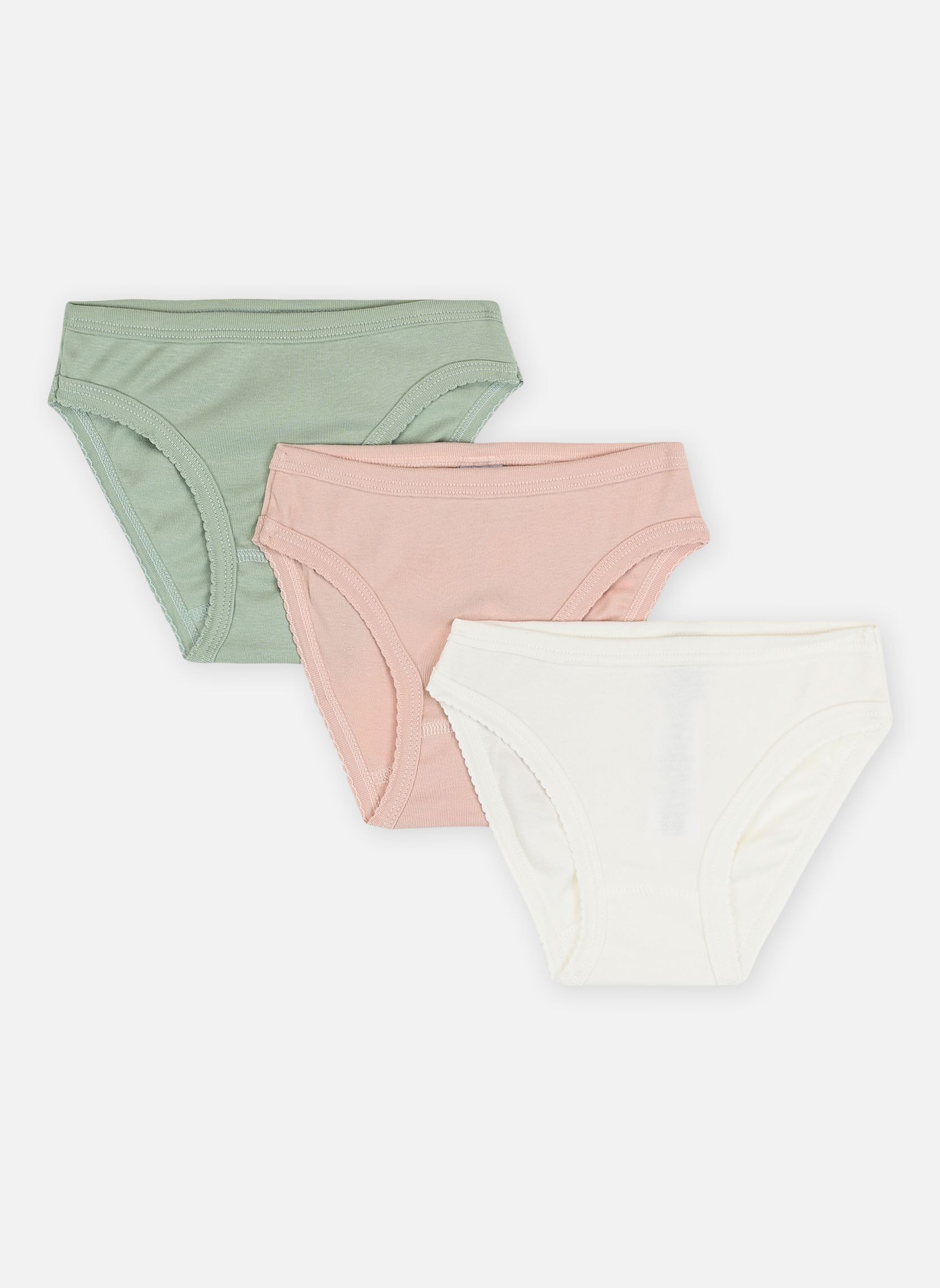 Vêtements Petit Bateau 3 Culottes A0BQR00 pour Accessoires