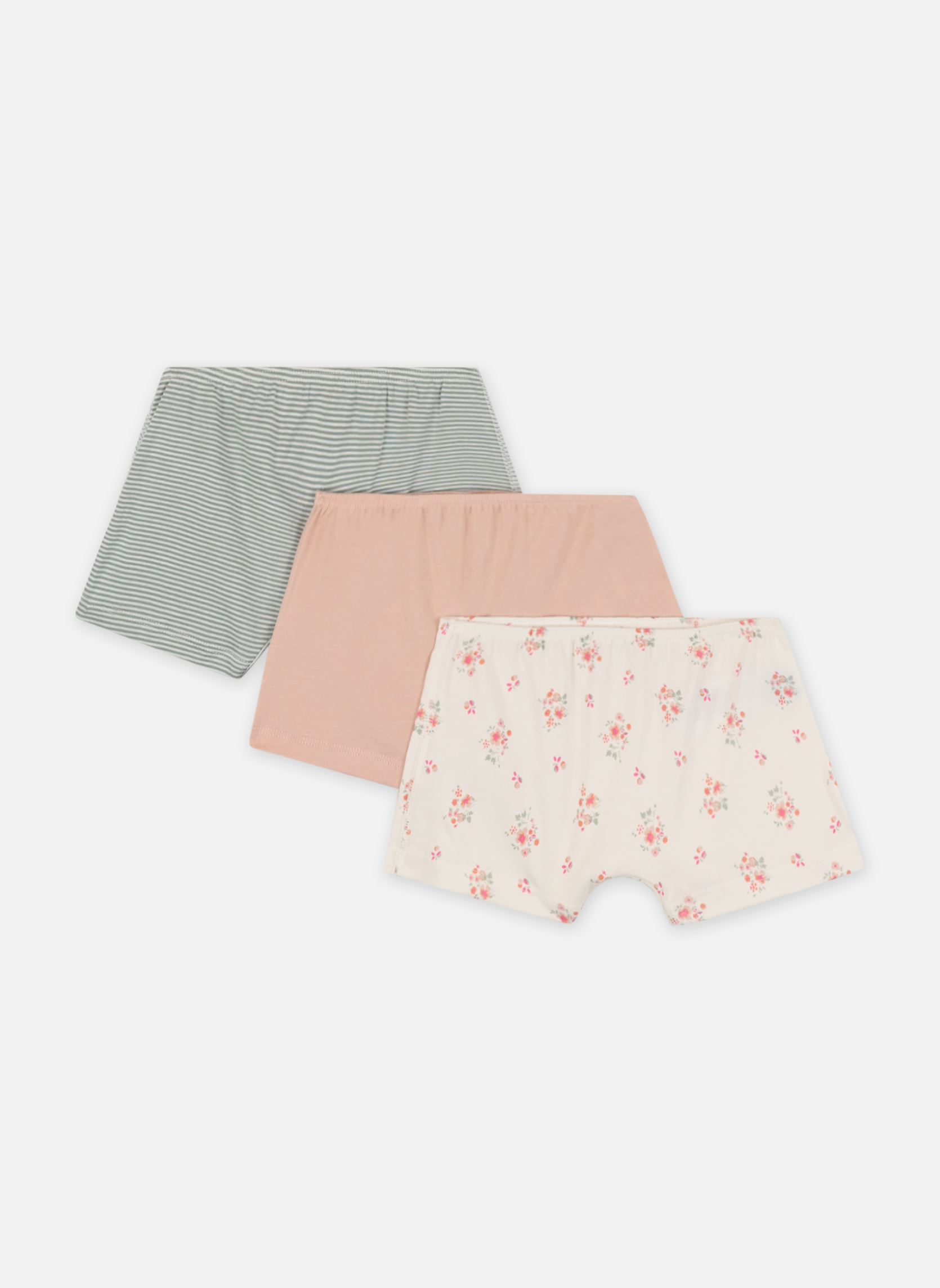 Vêtements Petit Bateau 3 Shorties A0BN200 pour Accessoires
