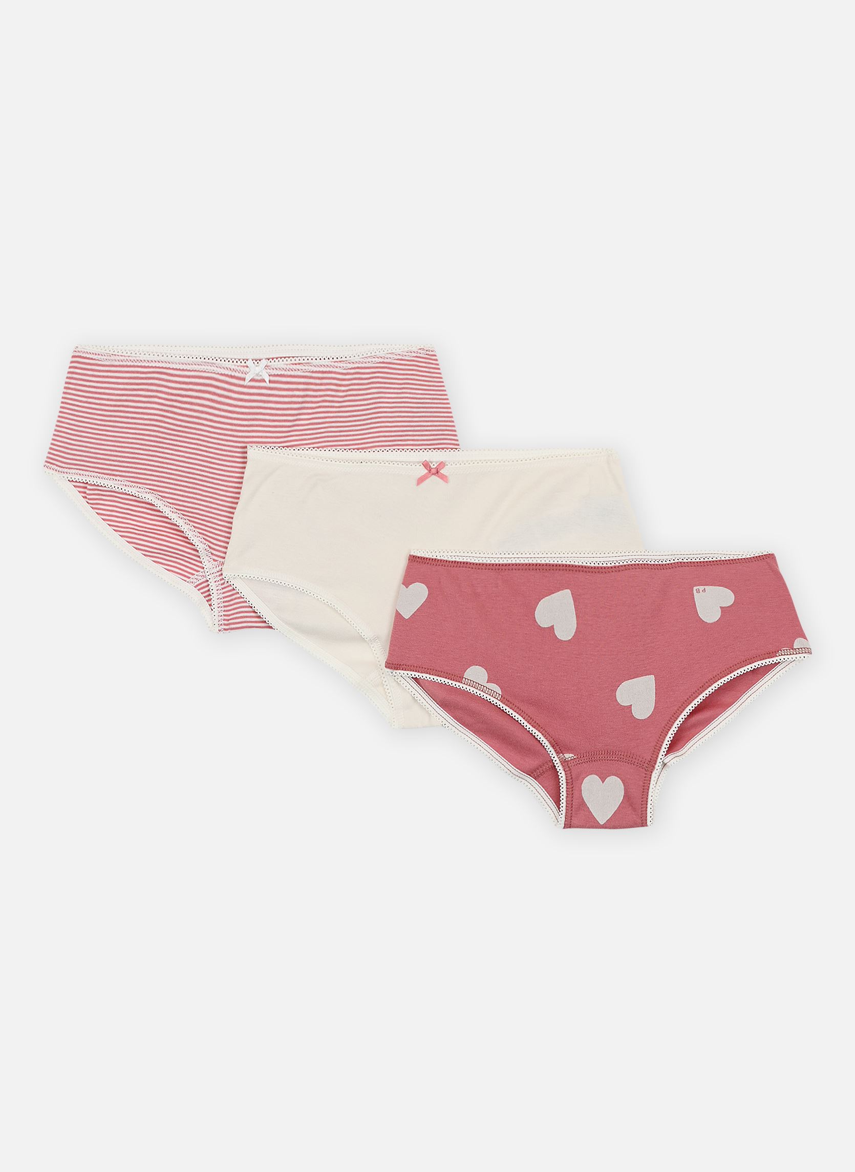 Vêtements Petit Bateau 3 Shorties A0BNJ00 pour Accessoires