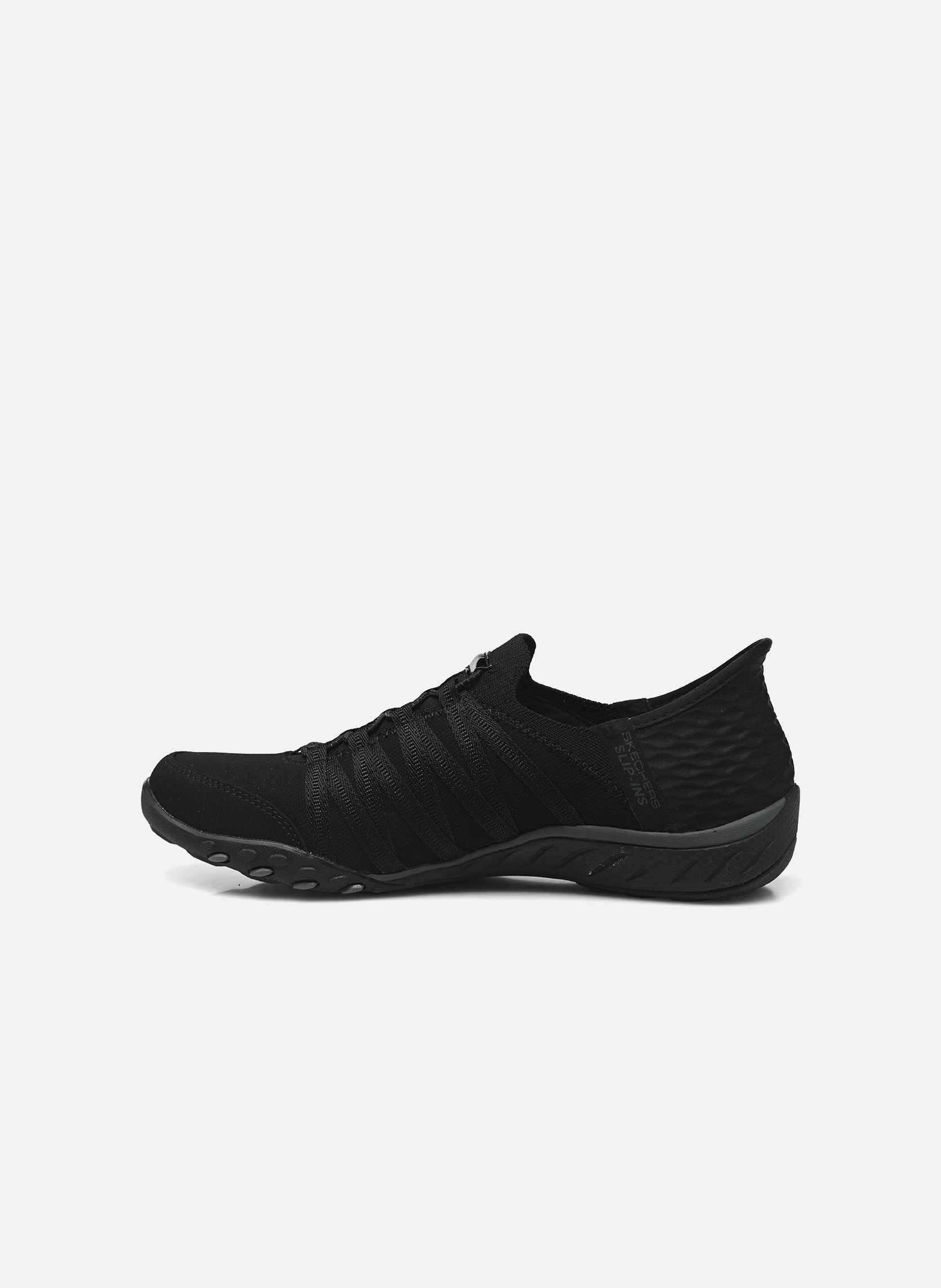 Sneaker BREATHE-EASY - ROLL - SLIP INS damen schwarz Skechers Sneaker BREATHE-EASY - ROLL - SLIP INS damen schwarz BBK