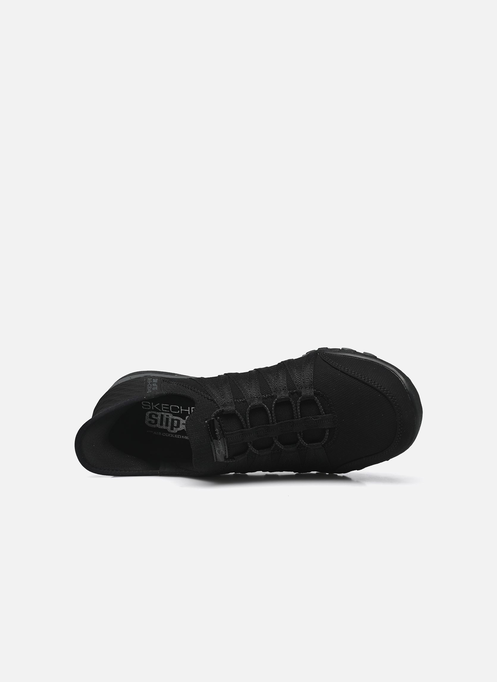 Sneaker BREATHE-EASY - ROLL - SLIP INS damen schwarz Skechers Sneaker BREATHE-EASY - ROLL - SLIP INS damen schwarz BBK
