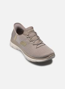 Baskets SLIP-INS - SUMMITS CLASSY NIGHT femme marron