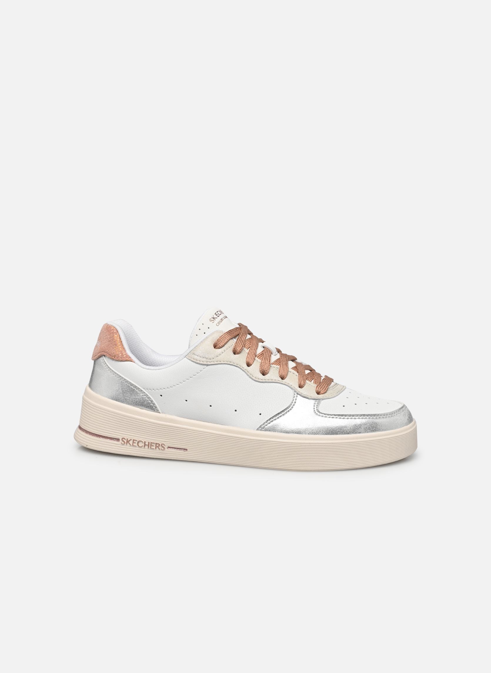 Sneakers HILAND - SOFT METALS dames wit Skechers Sneakers HILAND - SOFT METALS dames wit WMLT