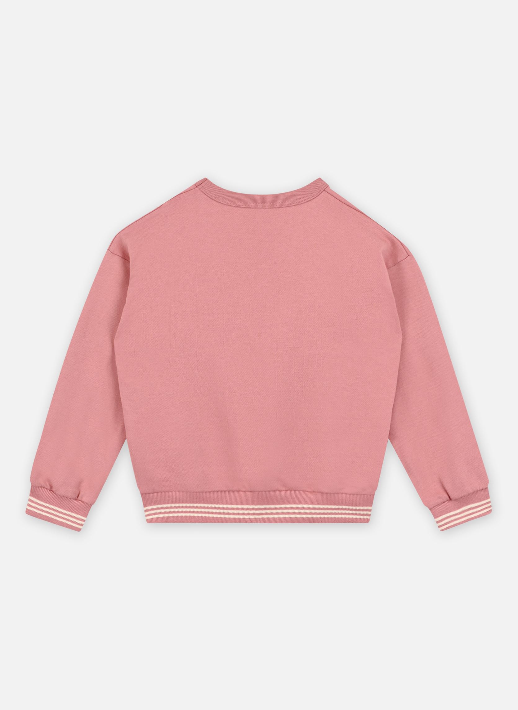 Felpe con cappuccio Tripod bambina rosa Petit Bateau Felpe con cappuccio Tripod bambina rosa ROSEWOOD