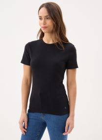Tee-shirts manches courtes T-shirt l'iconique manches courtes col r femme vert