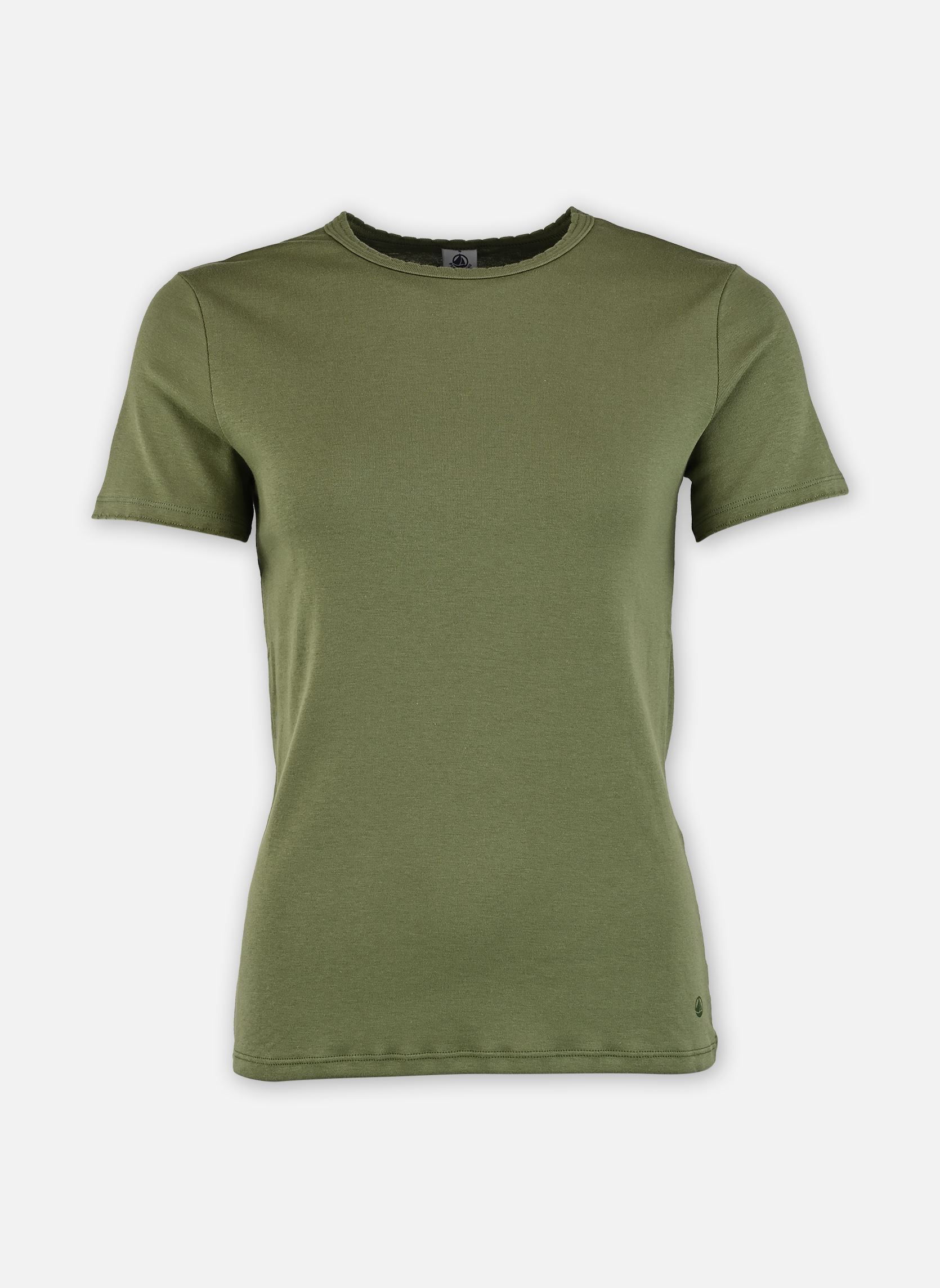 Vêtements Petit Bateau T shirt 'iconique manches courtes col rond Point Cocotte pour Femme - vue 1