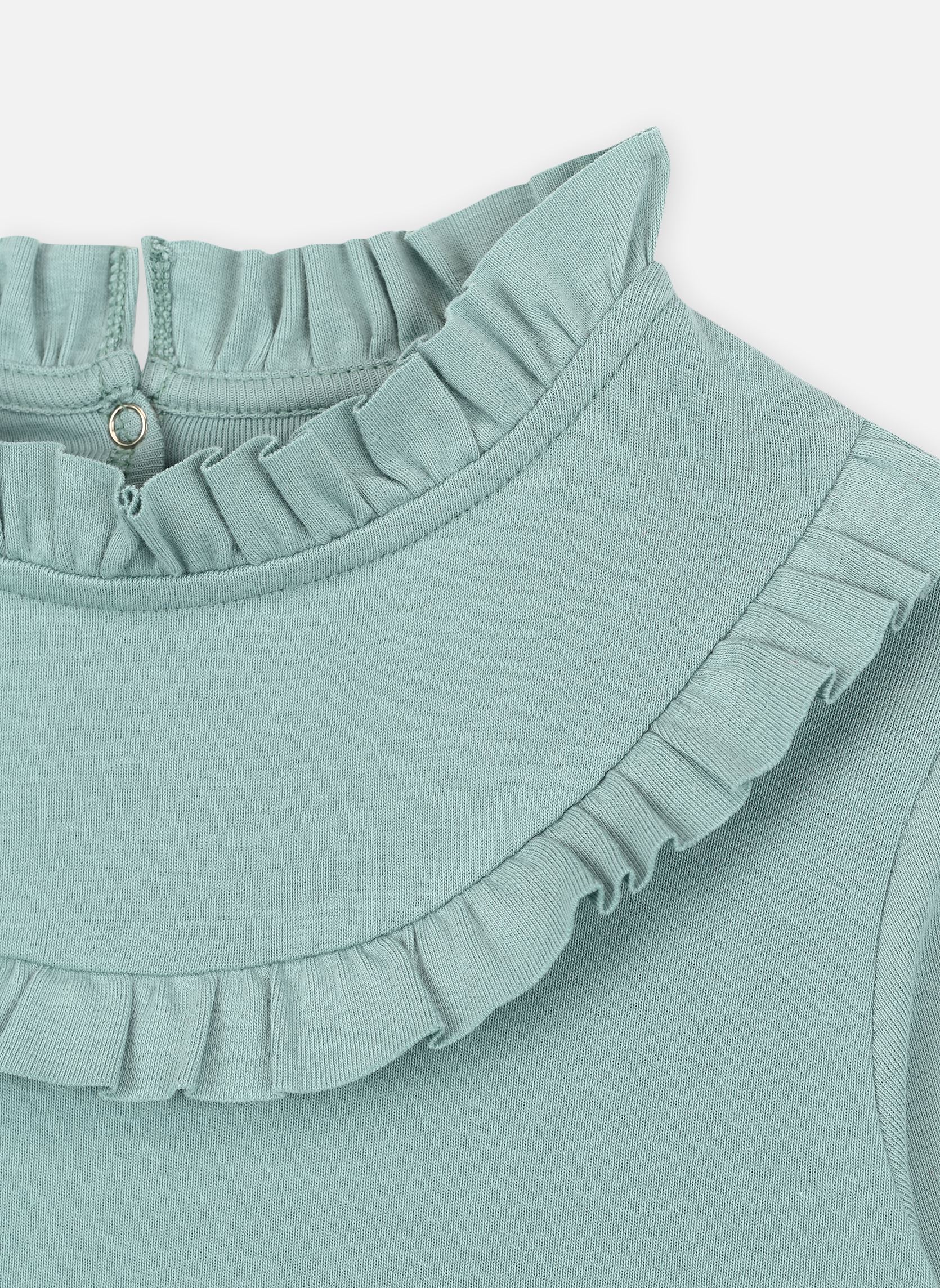 Tee-shirts manches longues Telty fille vert Petit Bateau Tee-shirts manches longues Telty fille vert Paul