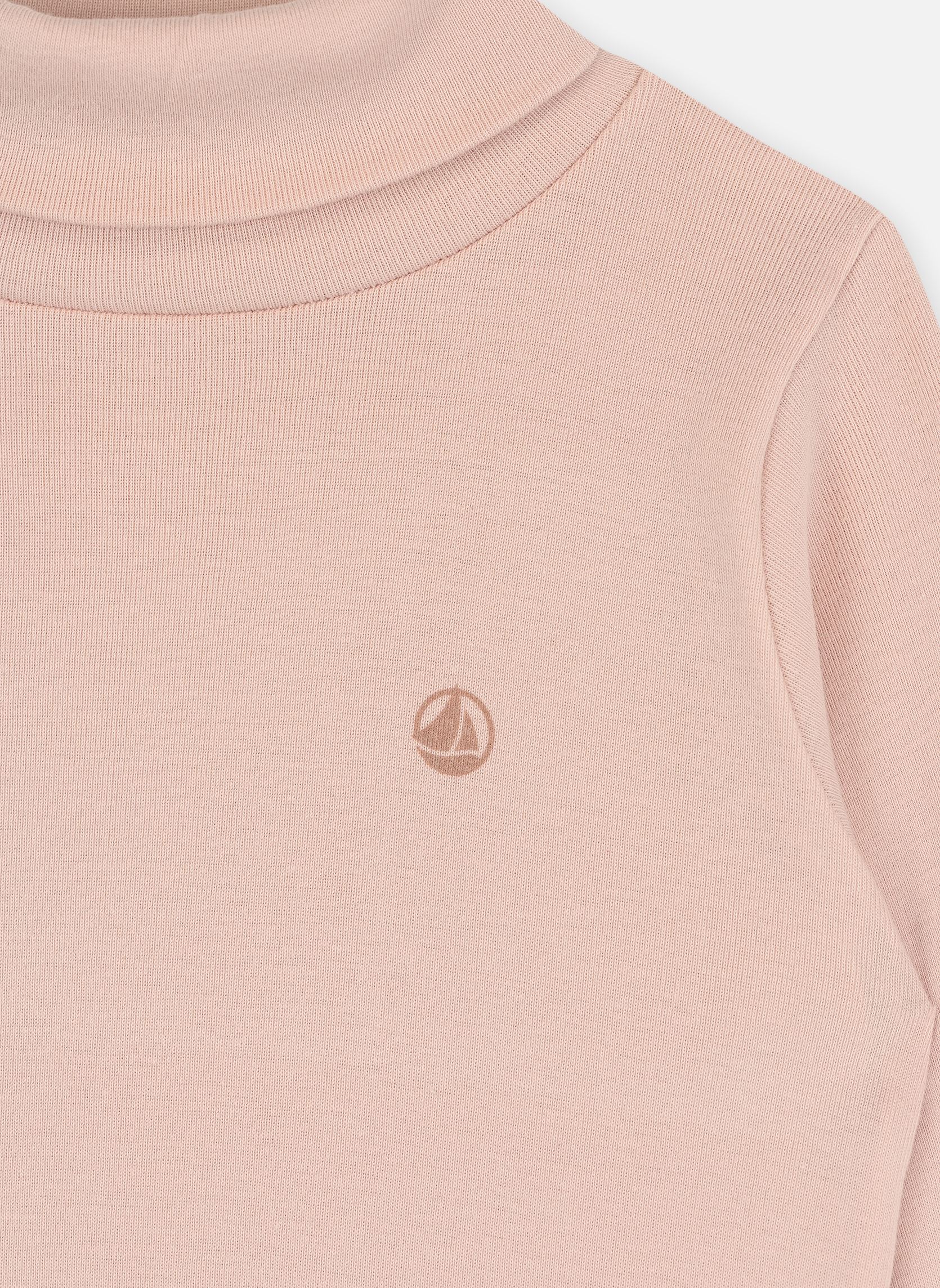 Tee-shirts manches longues Toi fille rose Petit Bateau Tee-shirts manches longues Toi fille rose Saline