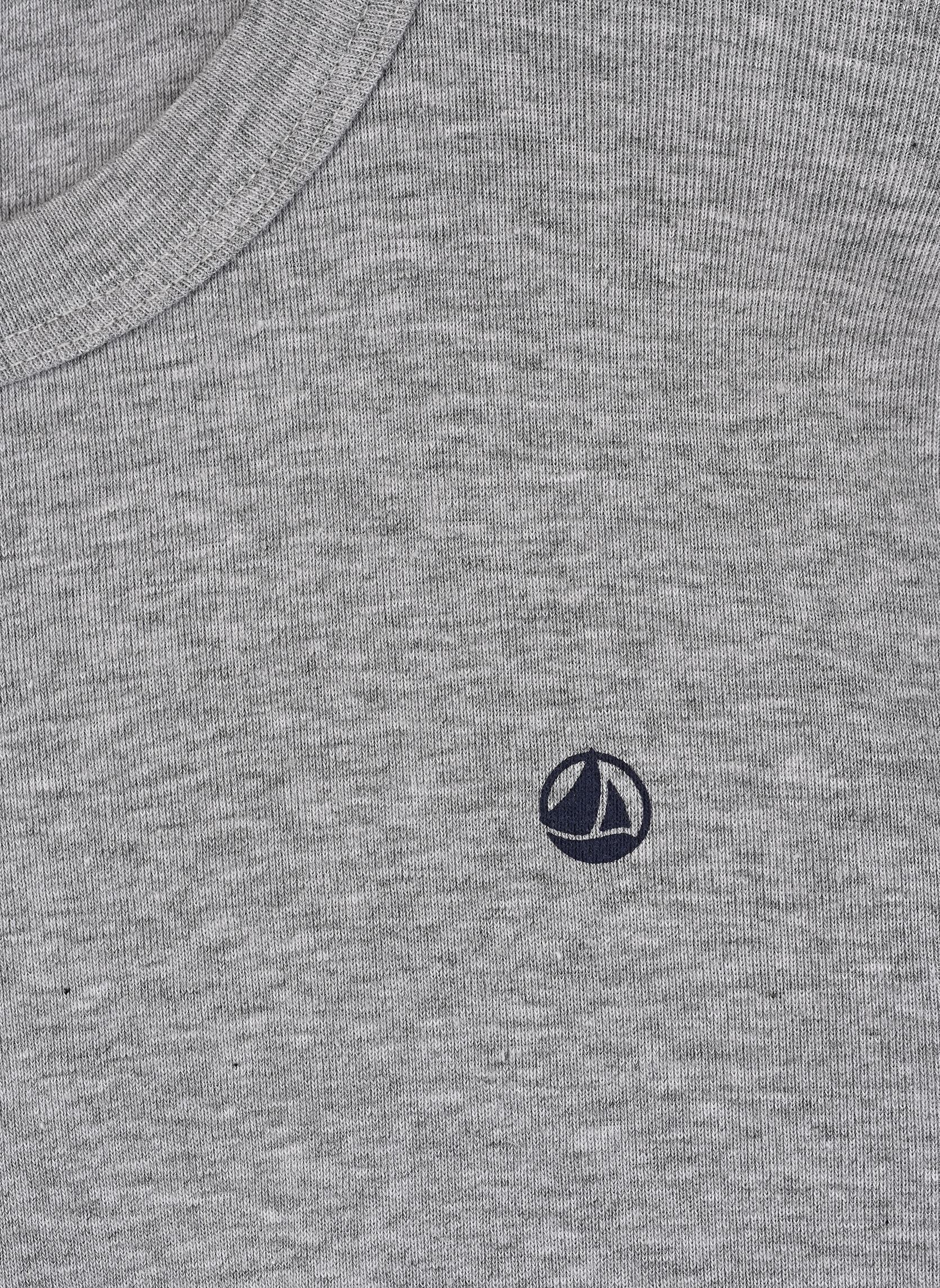 T-shirt a maniche lunghe Tee-Shirt Manches Longues En Côte Enfant bambino grigio Petit Bateau T-shirt a maniche lunghe Tee-Shirt Manches Longues En Côte Enfant bambino grigio FUMEE CHINE