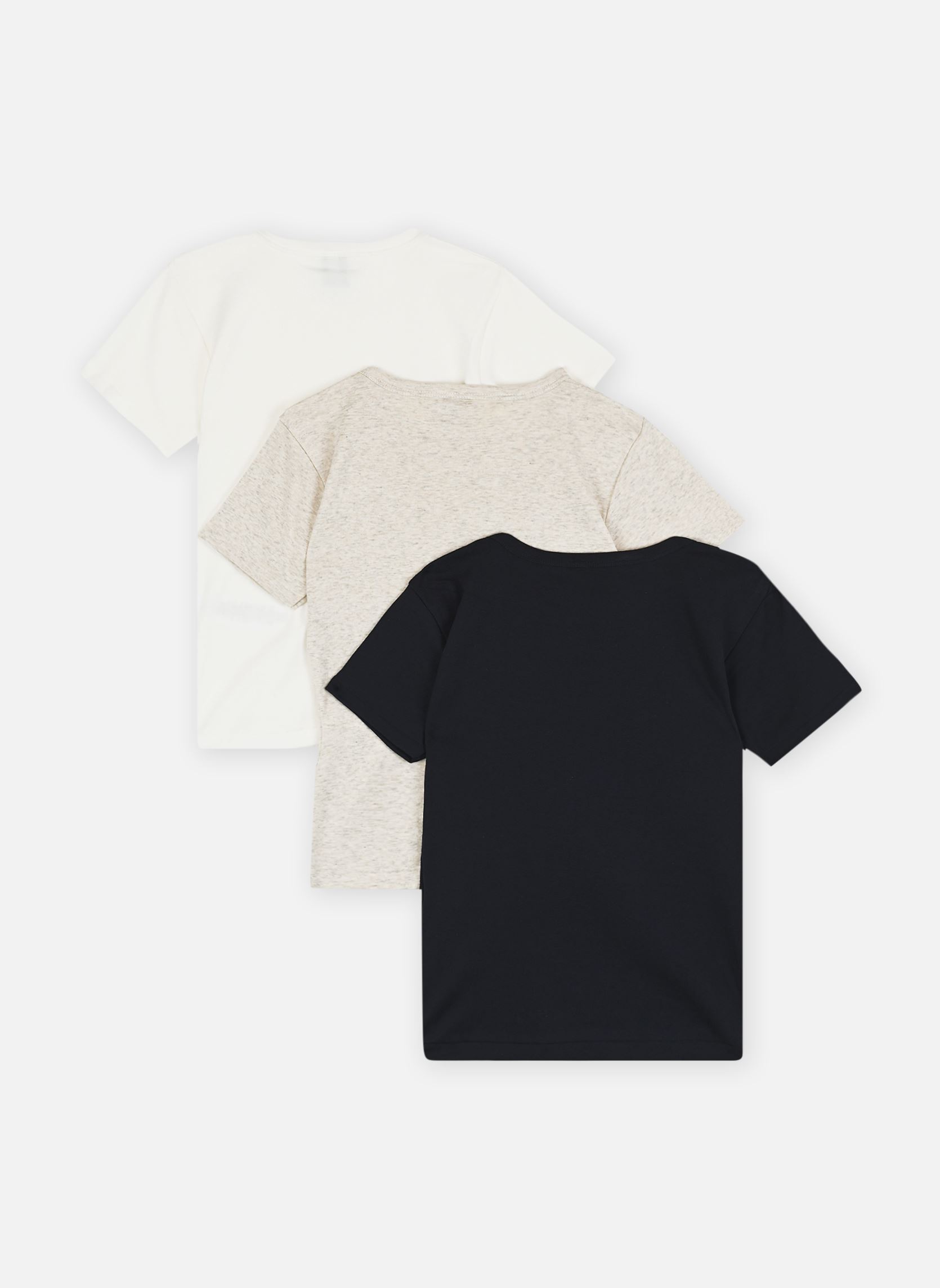 Tee-shirts manches courtes Lot de 3 Tee-Shirts Manches Courtes Unis garçon multicolore Petit Bateau Tee-shirts manches courtes Lot de 3 Tee-Shirts Manches Courtes Unis garçon multicolore VARIANTE 1