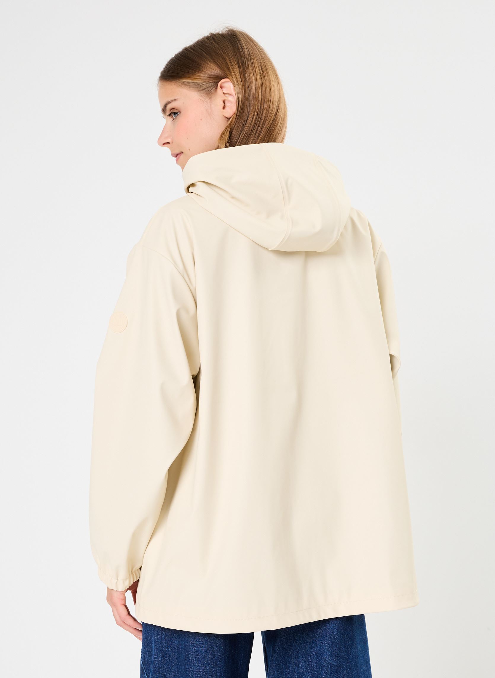Regenjassen Ciré Court Femme dames wit Petit Bateau Regenjassen Ciré Court Femme dames wit Avalanche