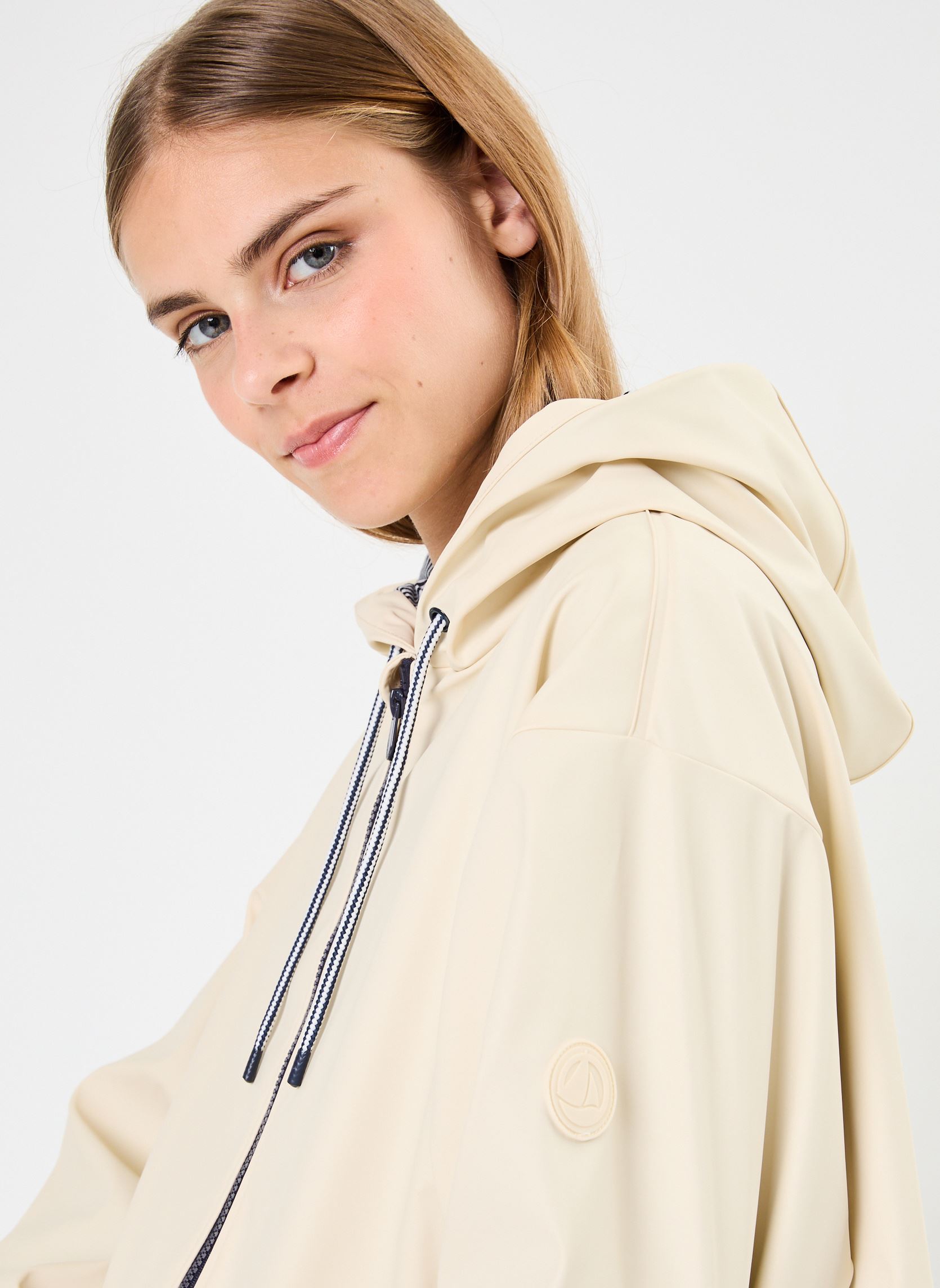 Regenjassen Ciré Court Femme dames wit Petit Bateau Regenjassen Ciré Court Femme dames wit Avalanche