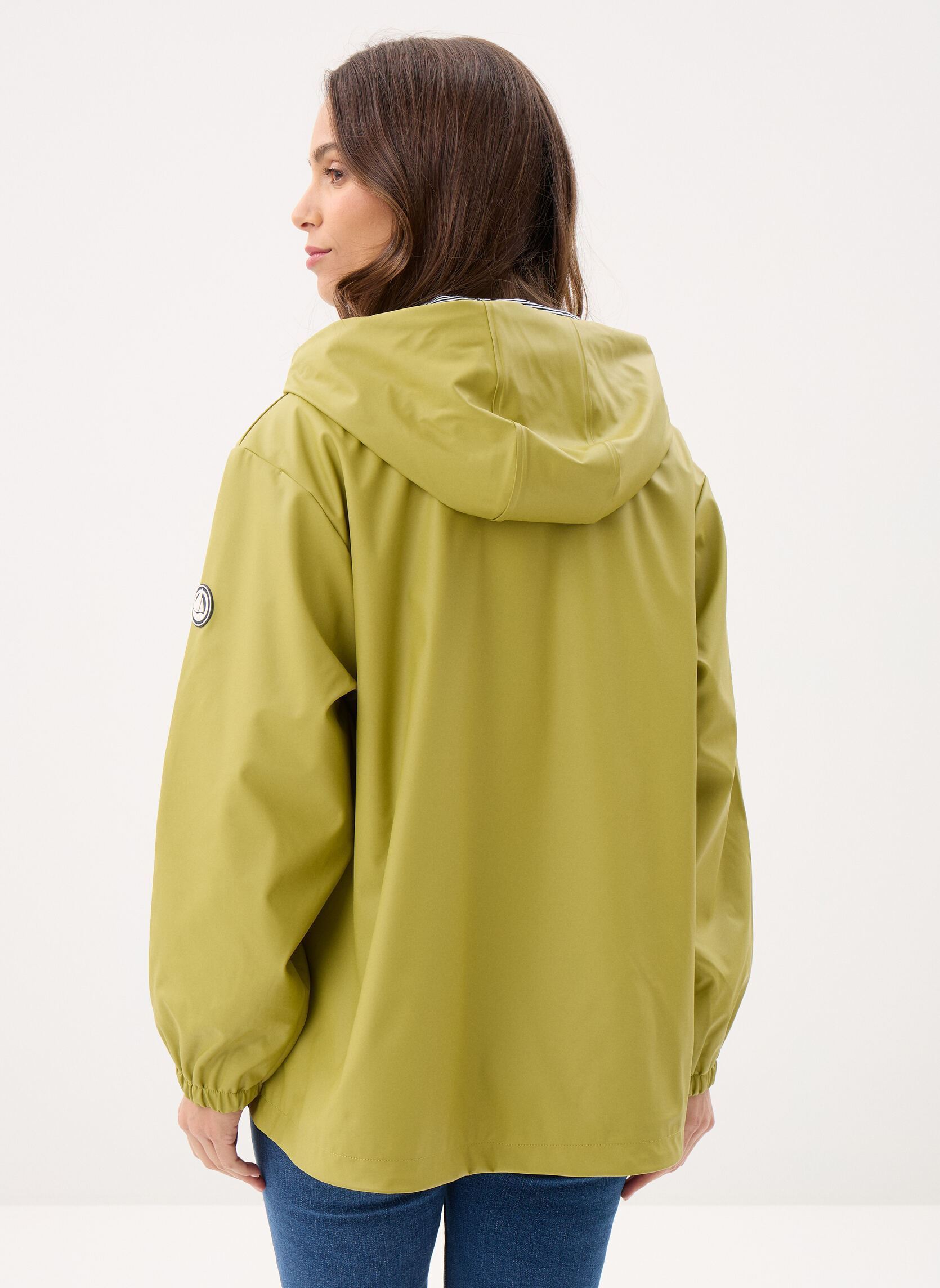 Regenjassen Ciré Court Femme dames groen Petit Bateau Regenjassen Ciré Court Femme dames groen Moss