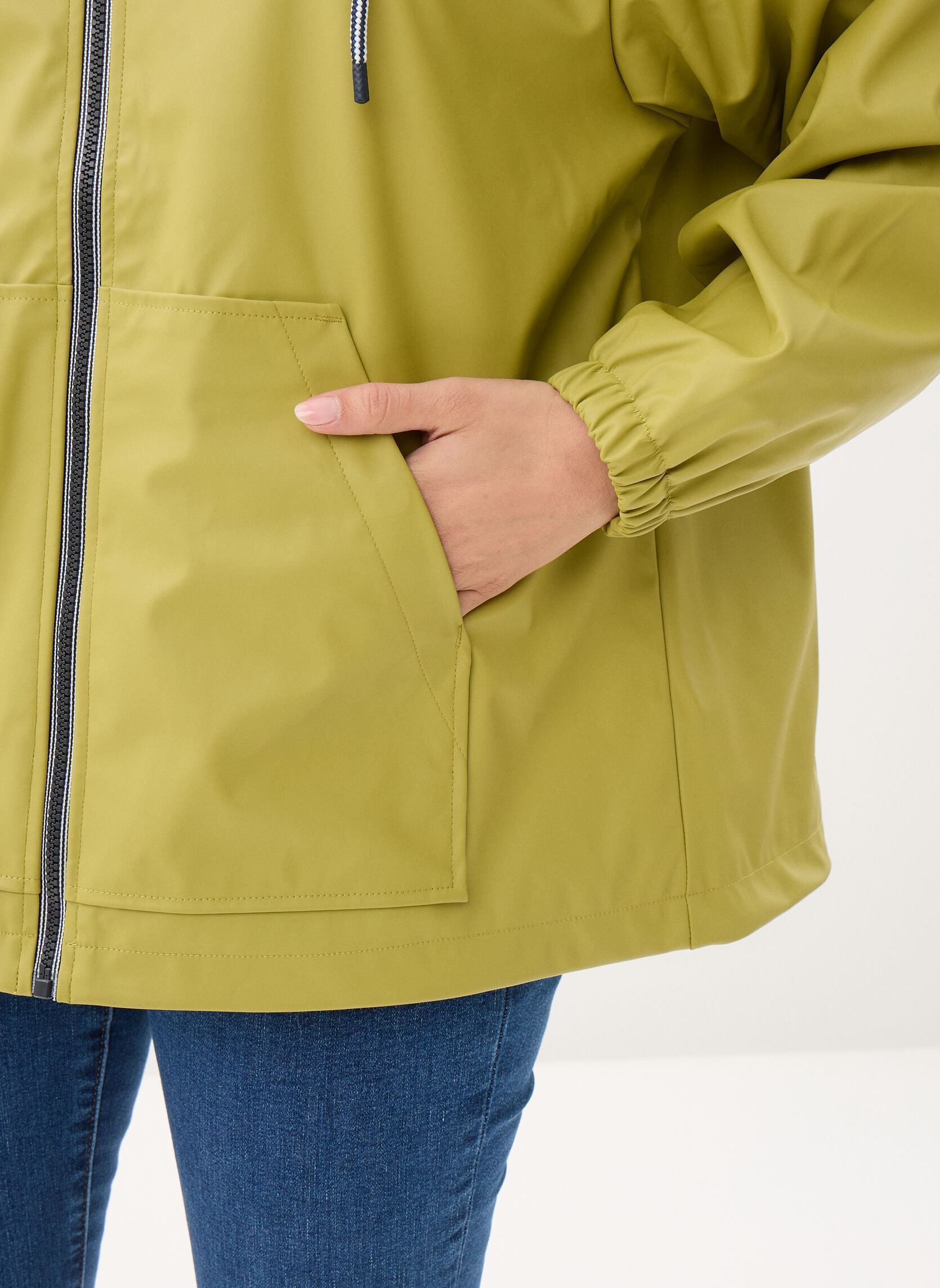 Regenjassen Ciré Court Femme dames groen Petit Bateau Regenjassen Ciré Court Femme dames groen Moss