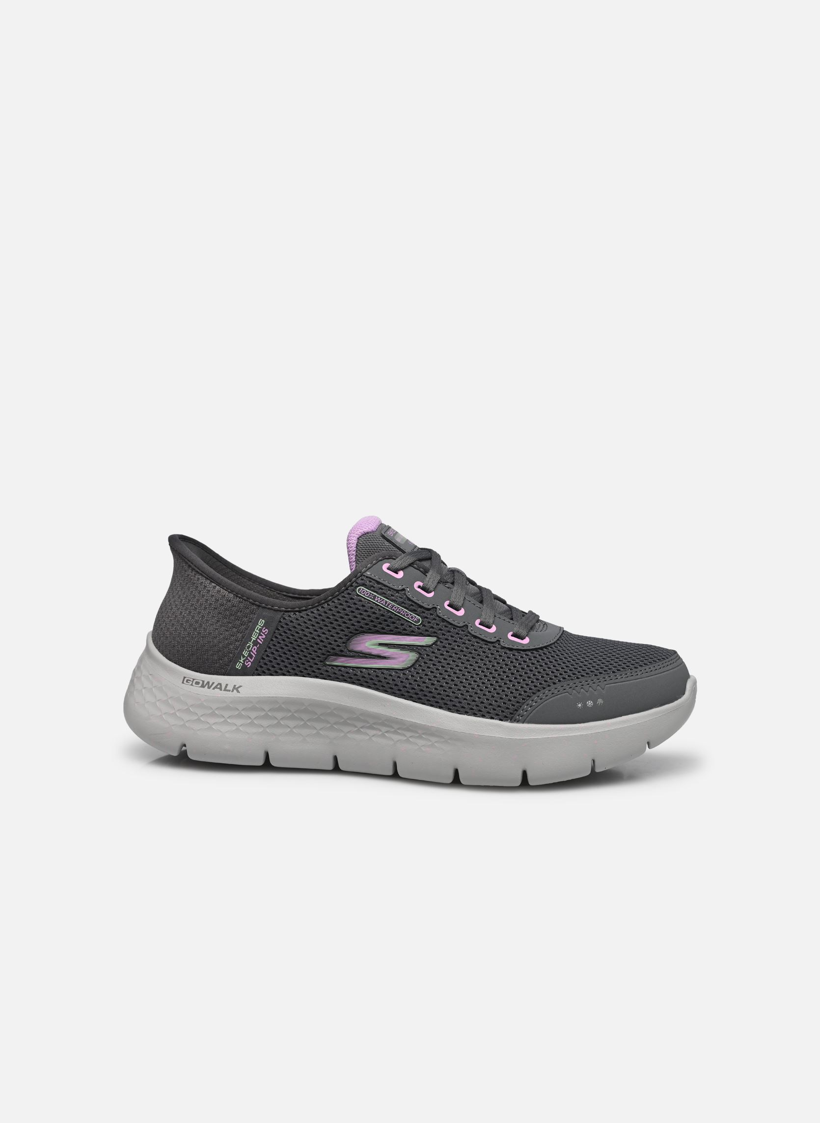 Sneakers GO WALK FLEX - CLEAR - SLIP INS donna grigio Skechers Sneakers GO WALK FLEX - CLEAR - SLIP INS donna grigio CCLV