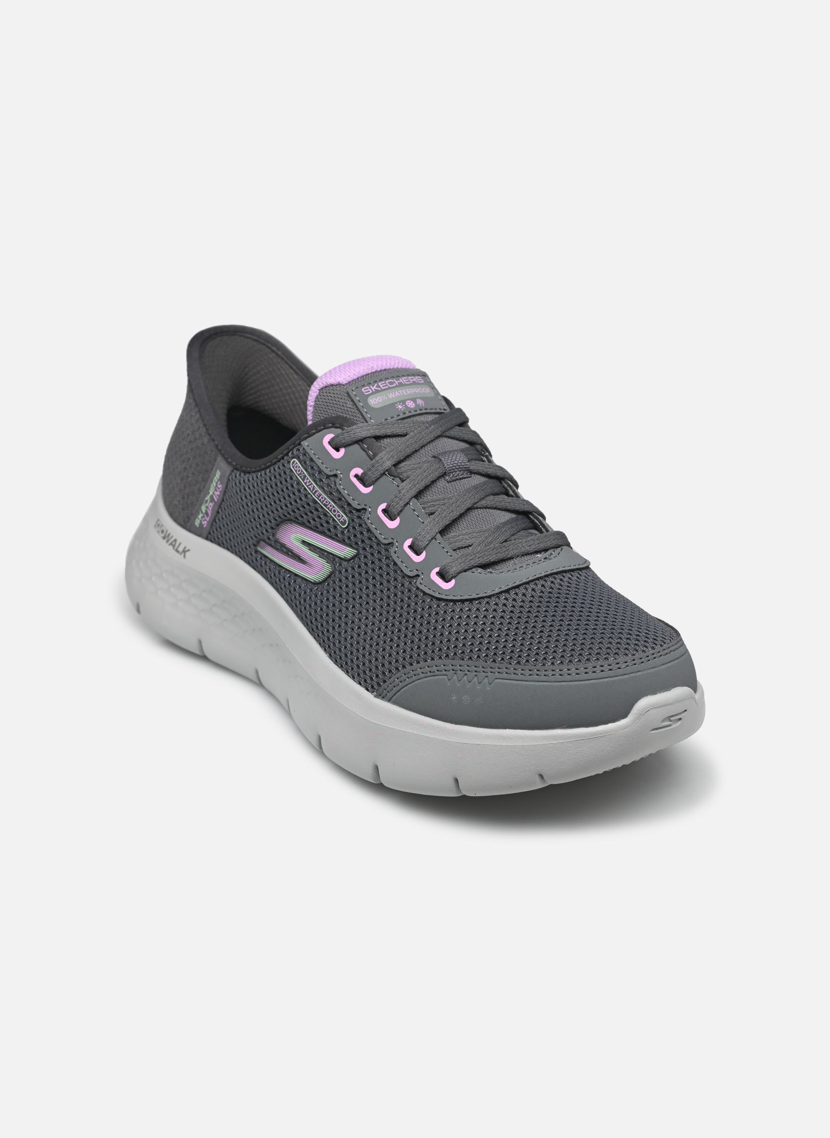 Baskets Skechers GO WALK FLEX - CLEAR - SLIP INS pour Femme