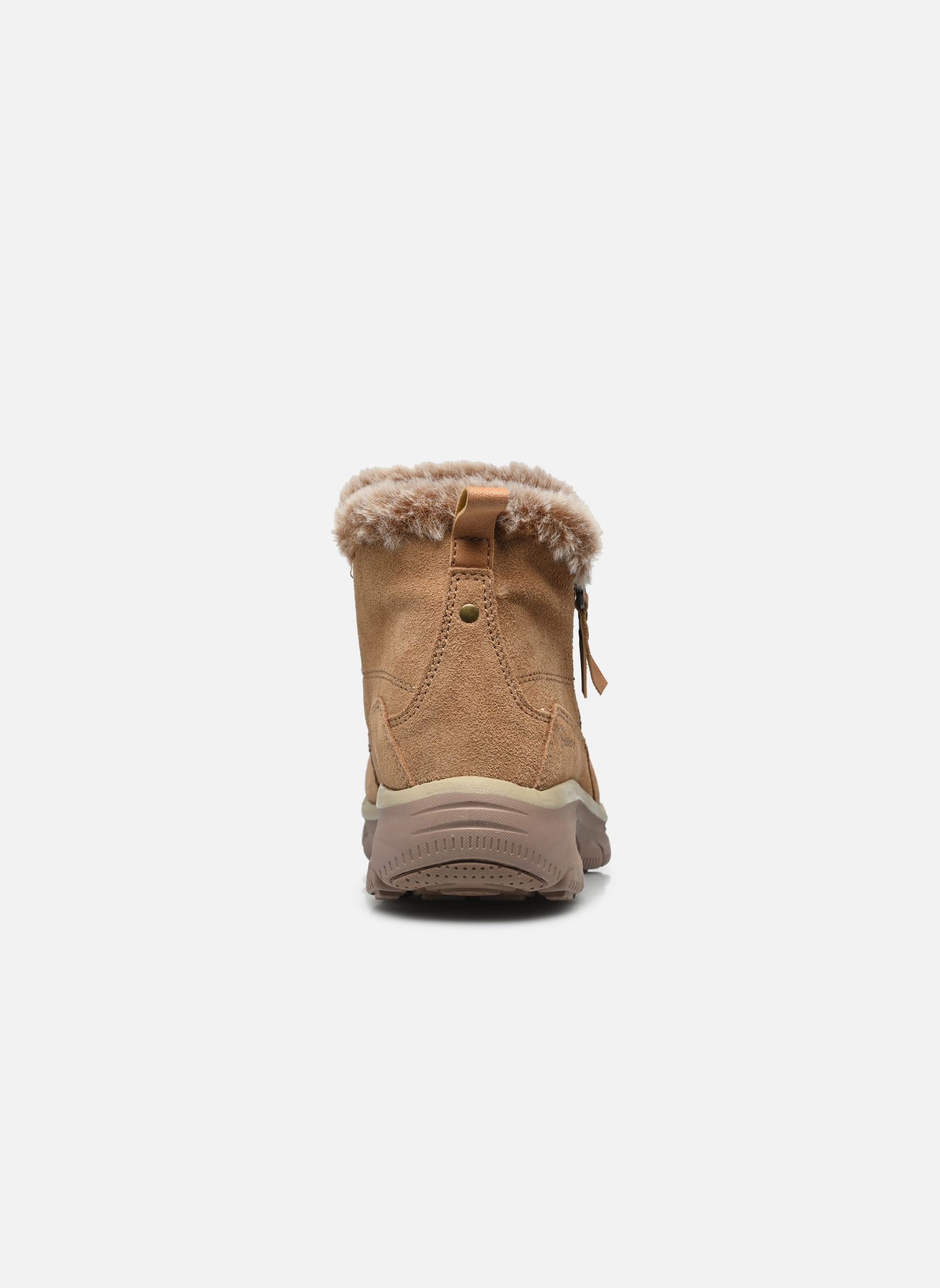 Gevoerde enkellaarsjes EASY GOING - COOL ZI dames bruin Skechers Gevoerde enkellaarsjes EASY GOING - COOL ZI dames bruin TAN
