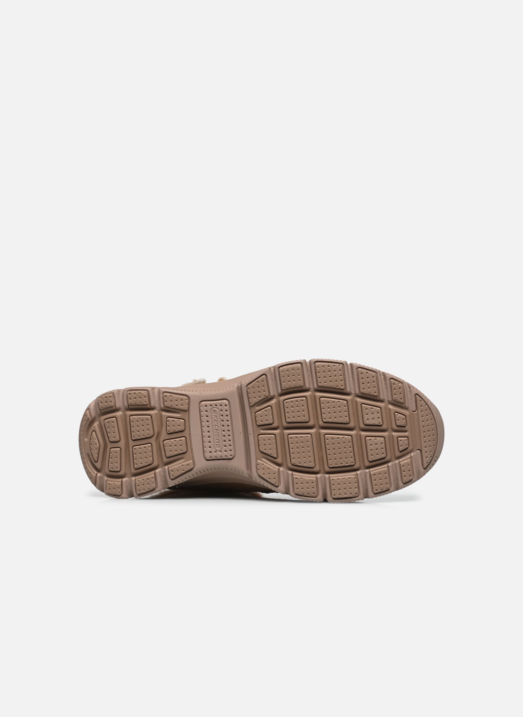 Gevoerde enkellaarsjes EASY GOING - COOL ZI dames bruin Skechers Gevoerde enkellaarsjes EASY GOING - COOL ZI dames bruin TAN