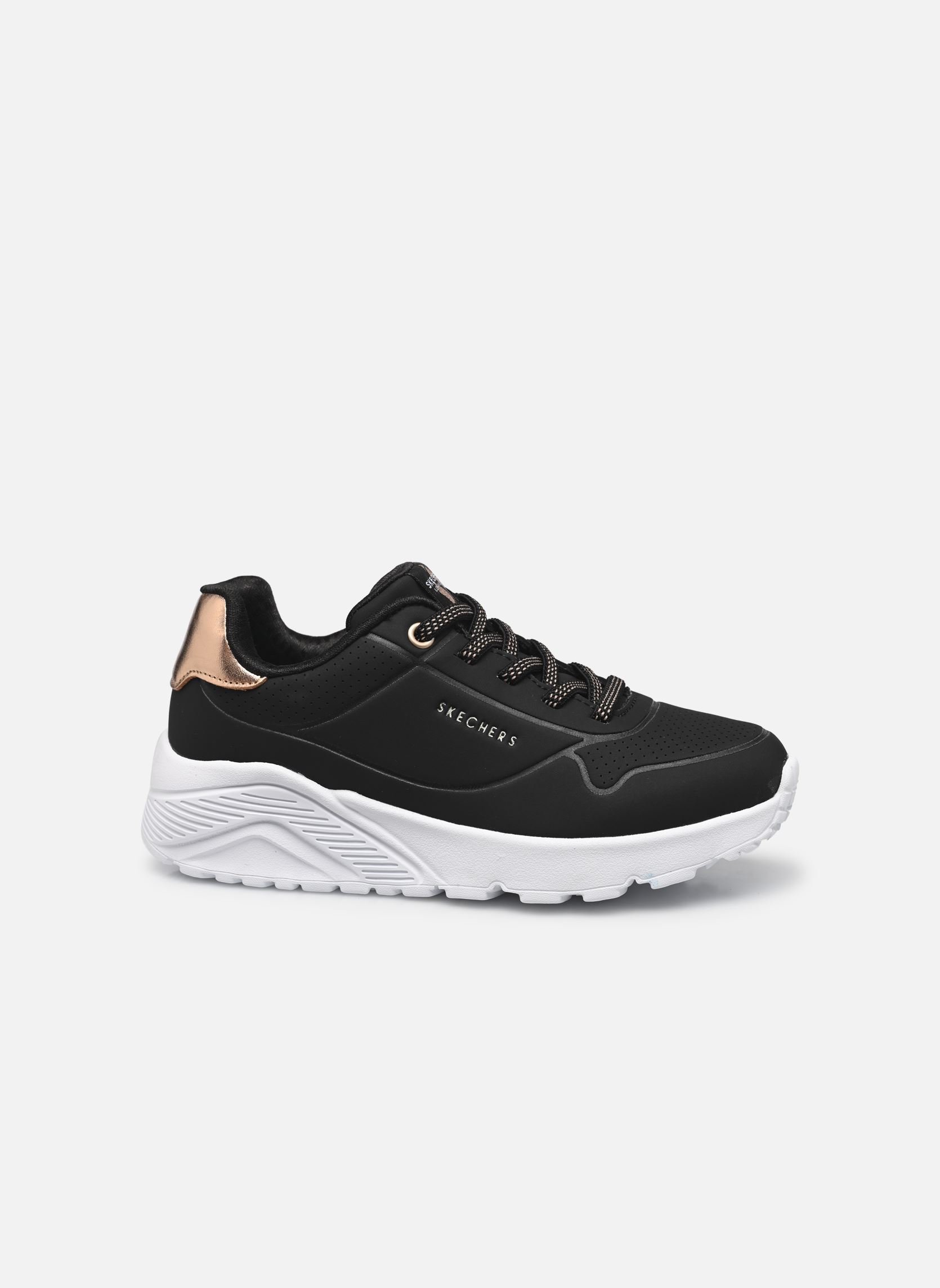Zapatillas UNO LITE-METALLIC MO niña negro Skechers Zapatillas UNO LITE-METALLIC MO niña negro BLK