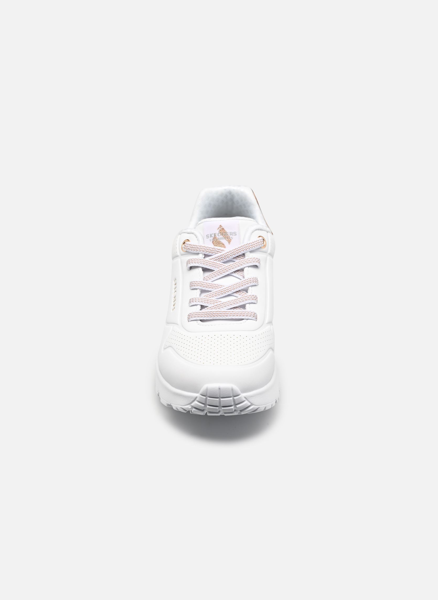 Sneaker UNO LITE-METALLIC MO mädchen weiß Skechers Sneaker UNO LITE-METALLIC MO mädchen weiß WHT