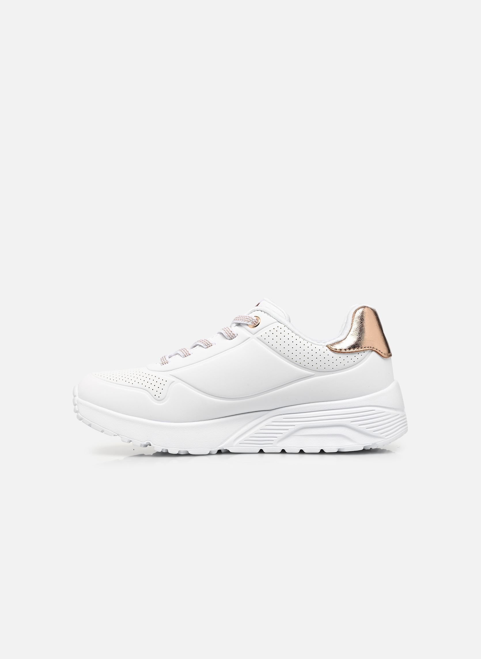 Sneaker UNO LITE-METALLIC MO mädchen weiß Skechers Sneaker UNO LITE-METALLIC MO mädchen weiß WHT