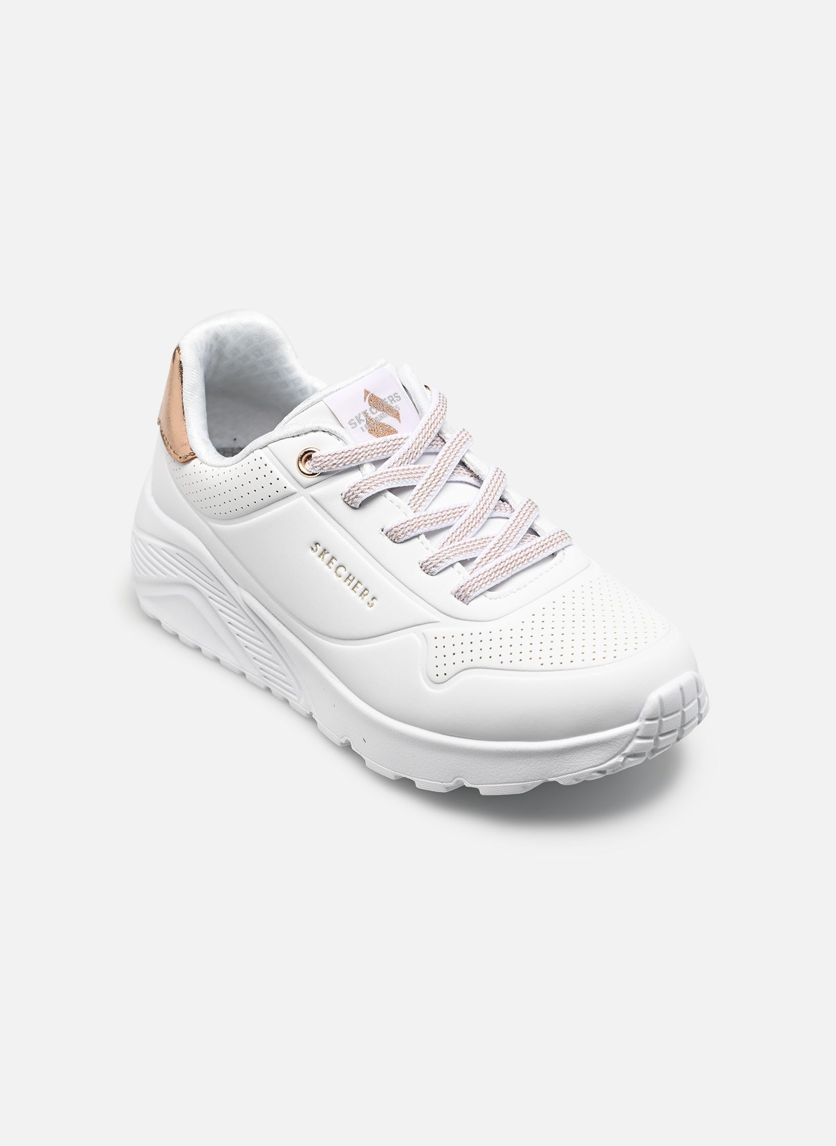 Baskets Skechers UNO LITE-METALLIC MO pour Enfant - 310384L/WHT