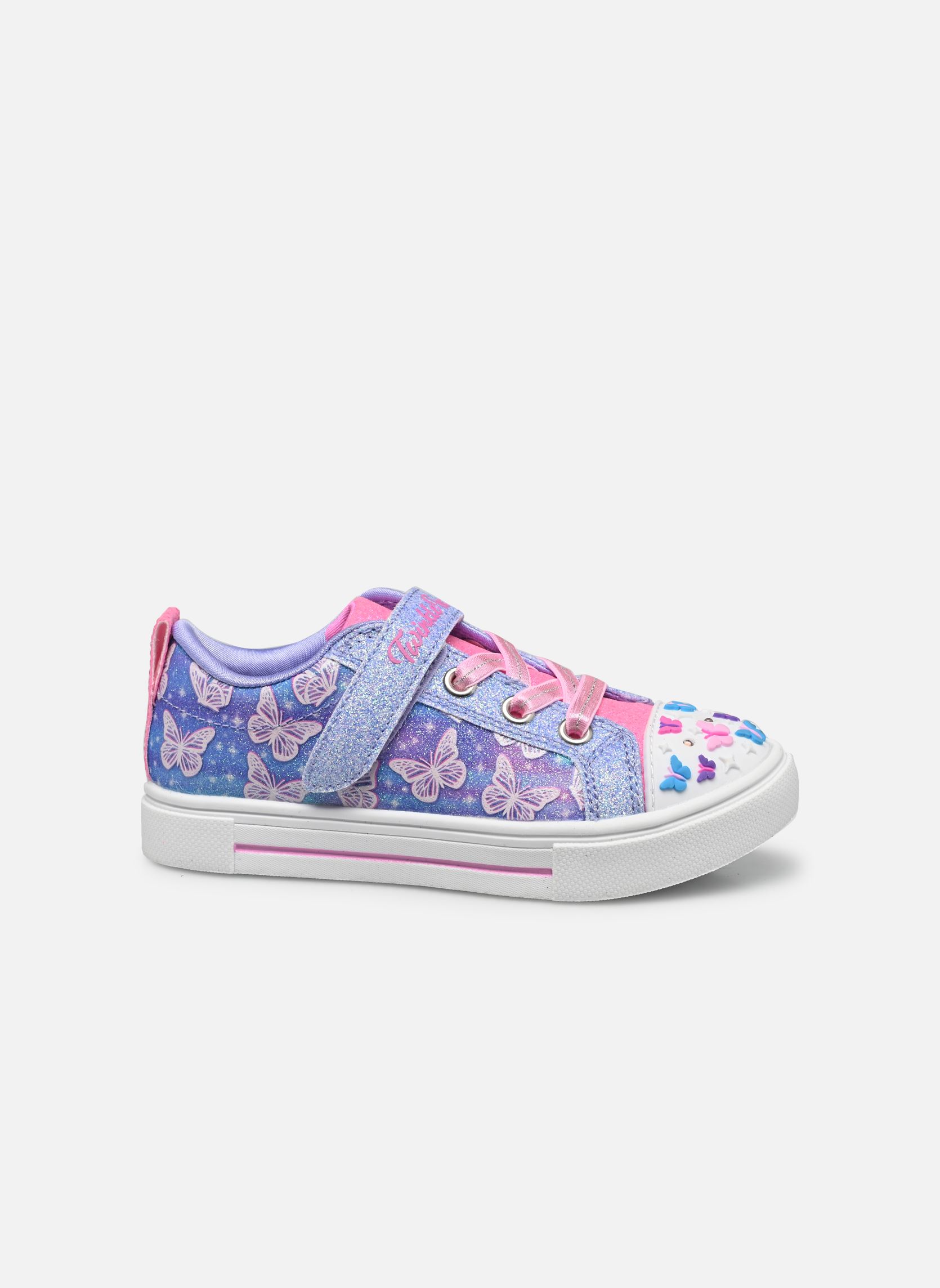 Baskets basses TWINKLE SPARKS - OMB fille violet Skechers Baskets basses TWINKLE SPARKS - OMB fille violet LVMT