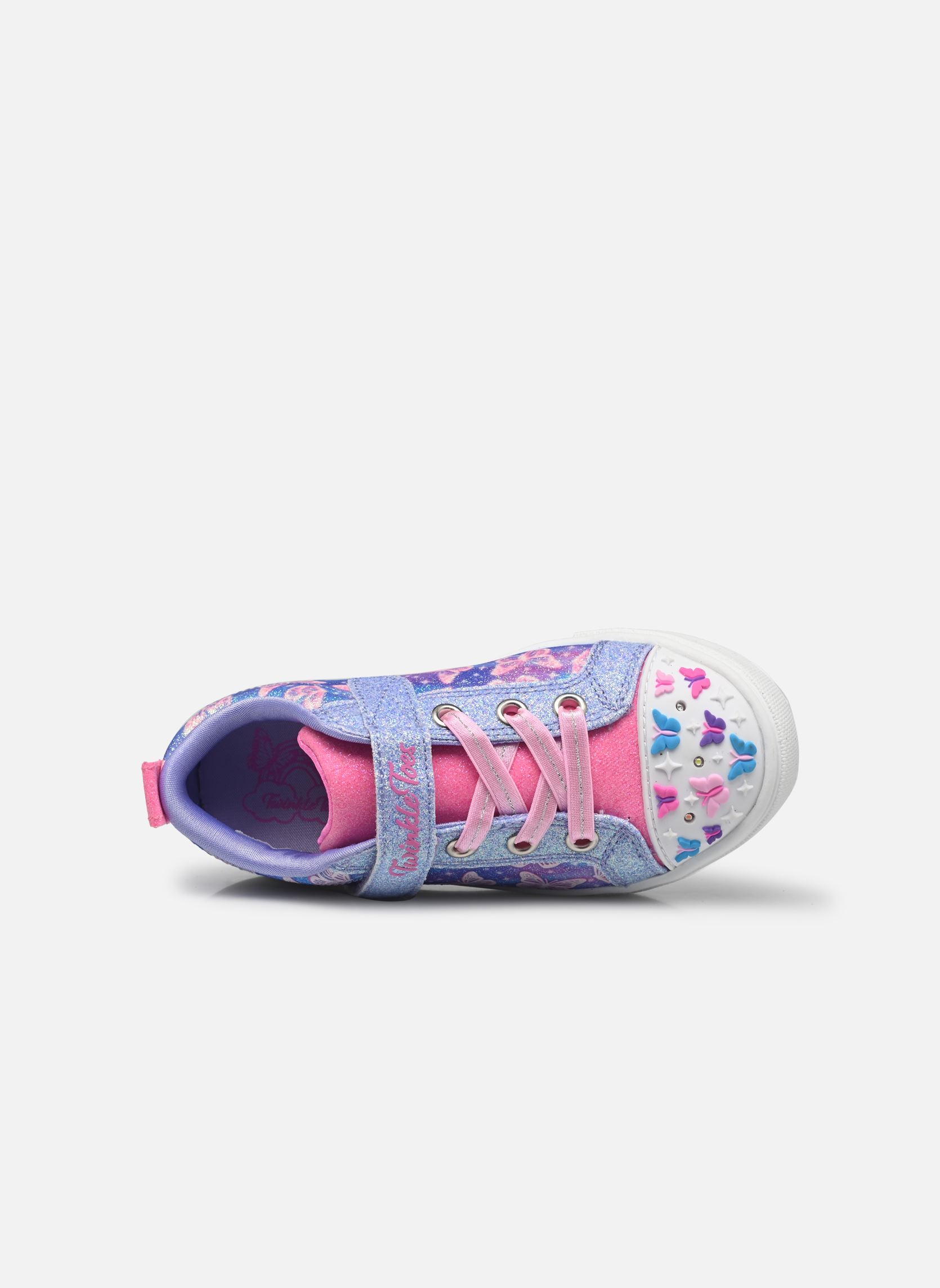 Baskets basses TWINKLE SPARKS - OMB fille violet Skechers Baskets basses TWINKLE SPARKS - OMB fille violet LVMT