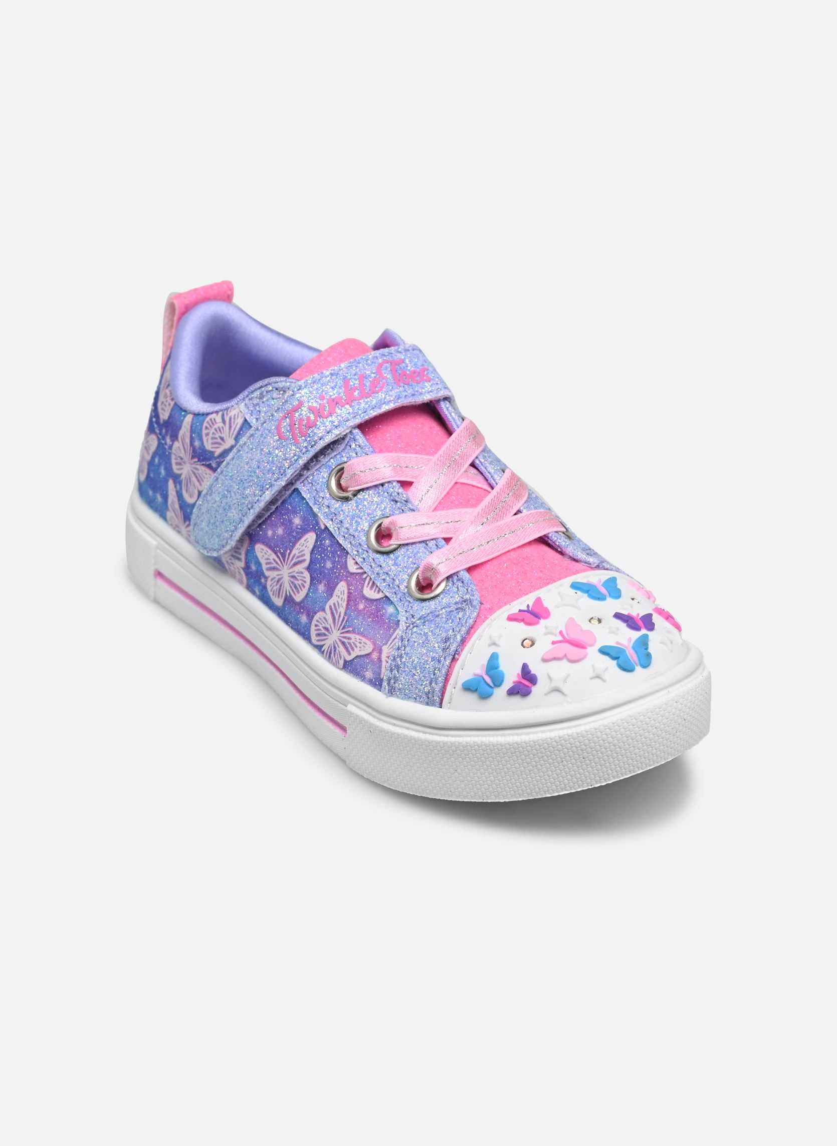 Baskets basses TWINKLE SPARKS - OMB fille violet Skechers Baskets basses TWINKLE SPARKS - OMB fille violet LVMT