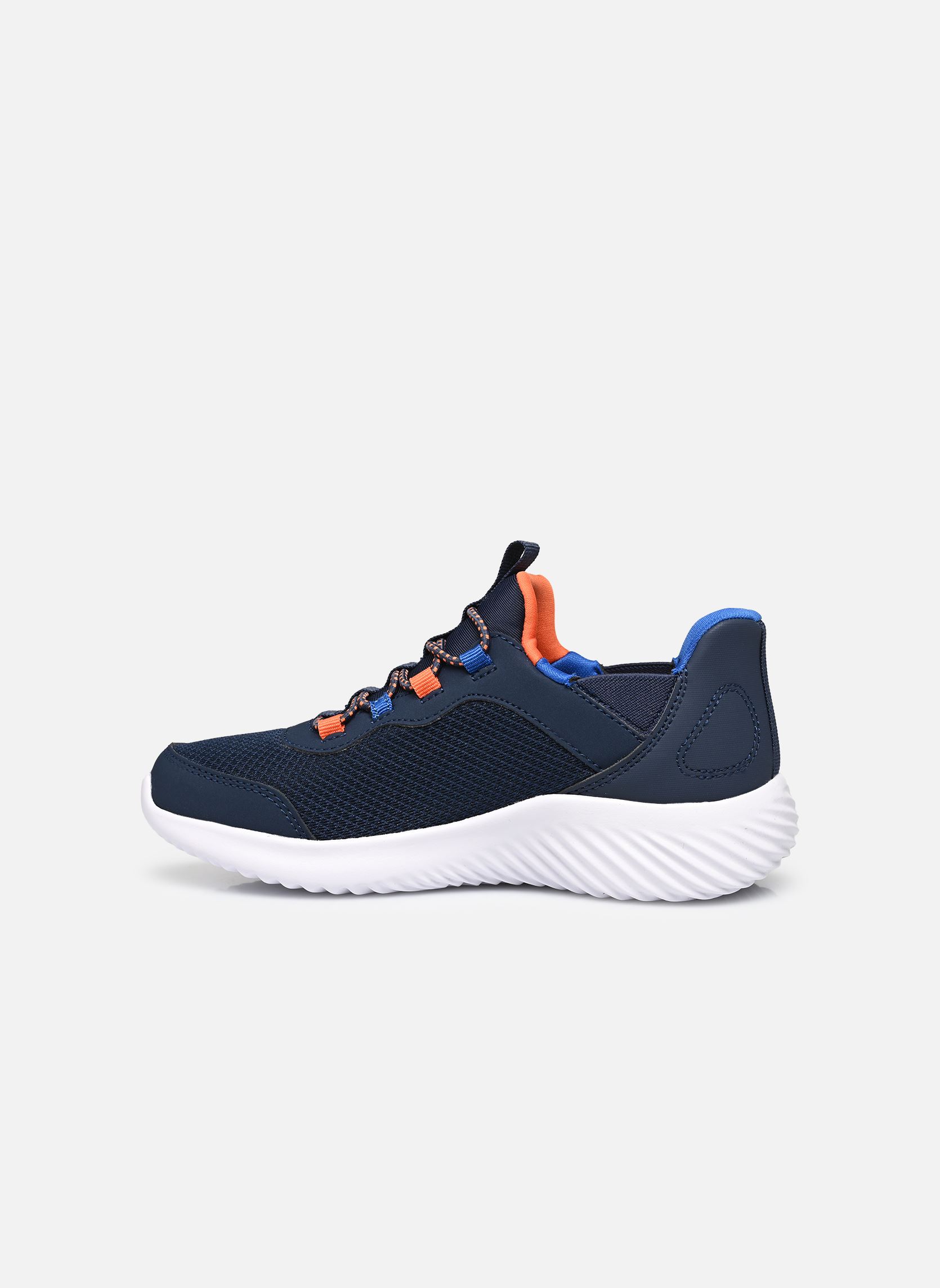 Baskets SLIP-INS Bounder - Brisk-Burst garçon bleu Skechers Baskets SLIP-INS Bounder - Brisk-Burst garçon bleu NVBL