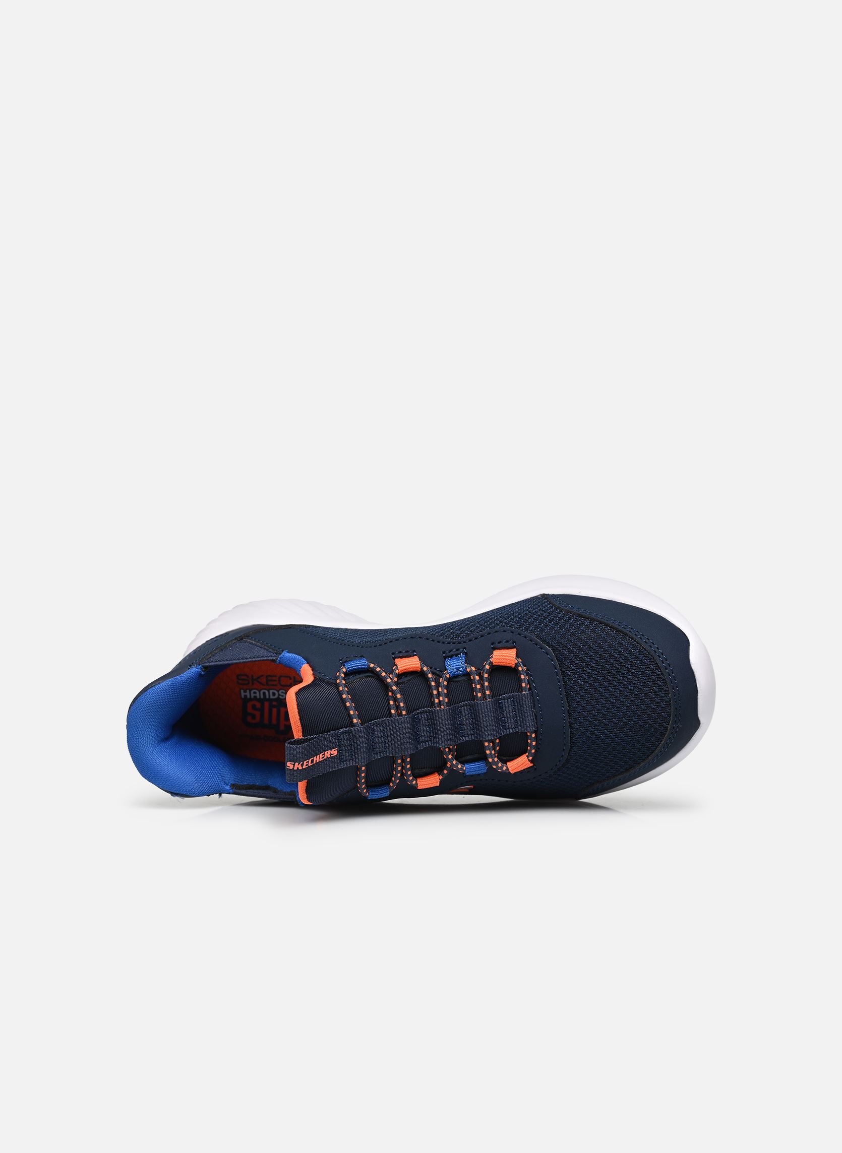 Baskets SLIP-INS Bounder - Brisk-Burst garçon bleu Skechers Baskets SLIP-INS Bounder - Brisk-Burst garçon bleu NVBL