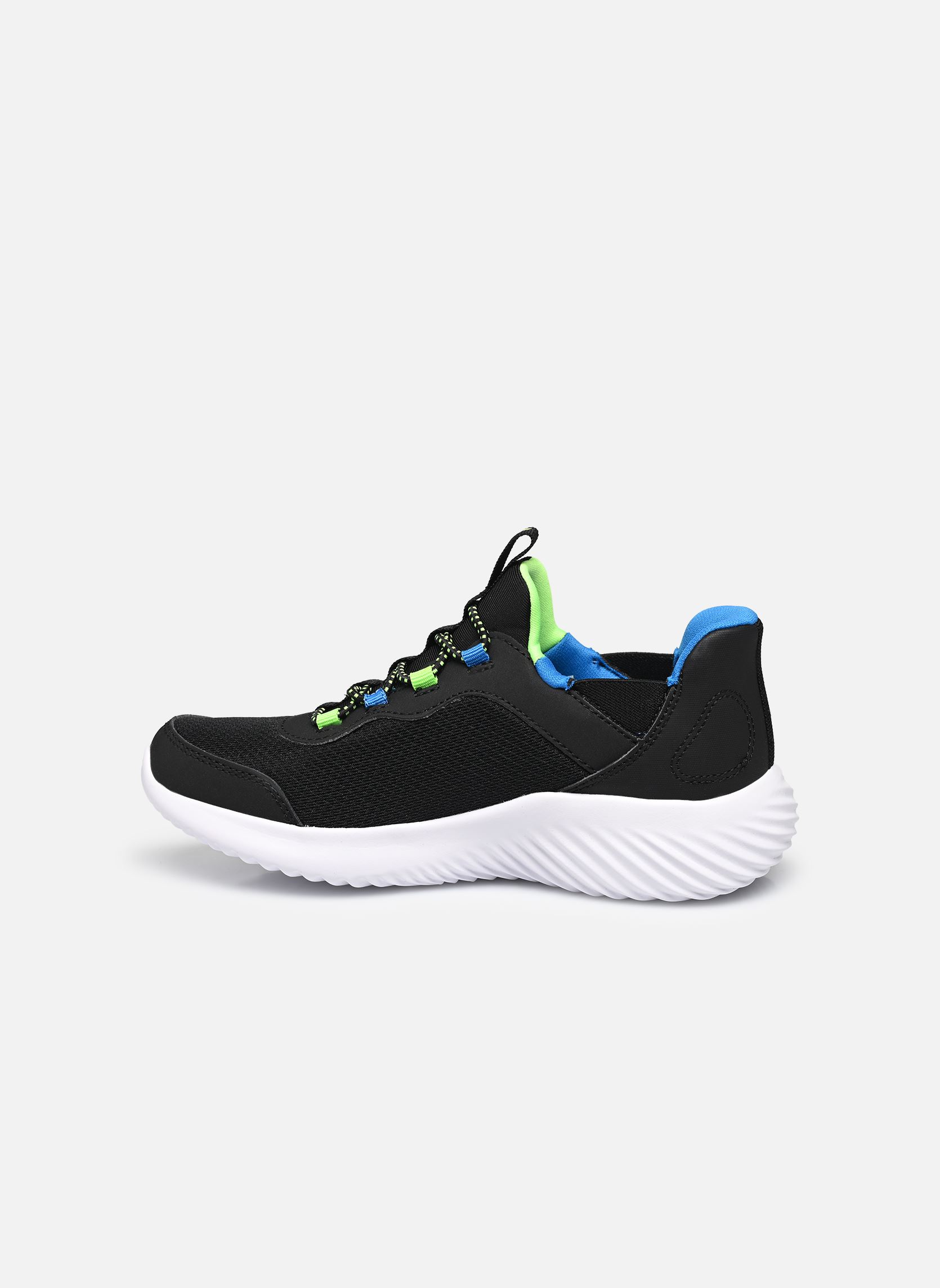 Baskets SLIP-INS Bounder - Brisk-Burst garçon noir Skechers Baskets SLIP-INS Bounder - Brisk-Burst garçon noir BBLM