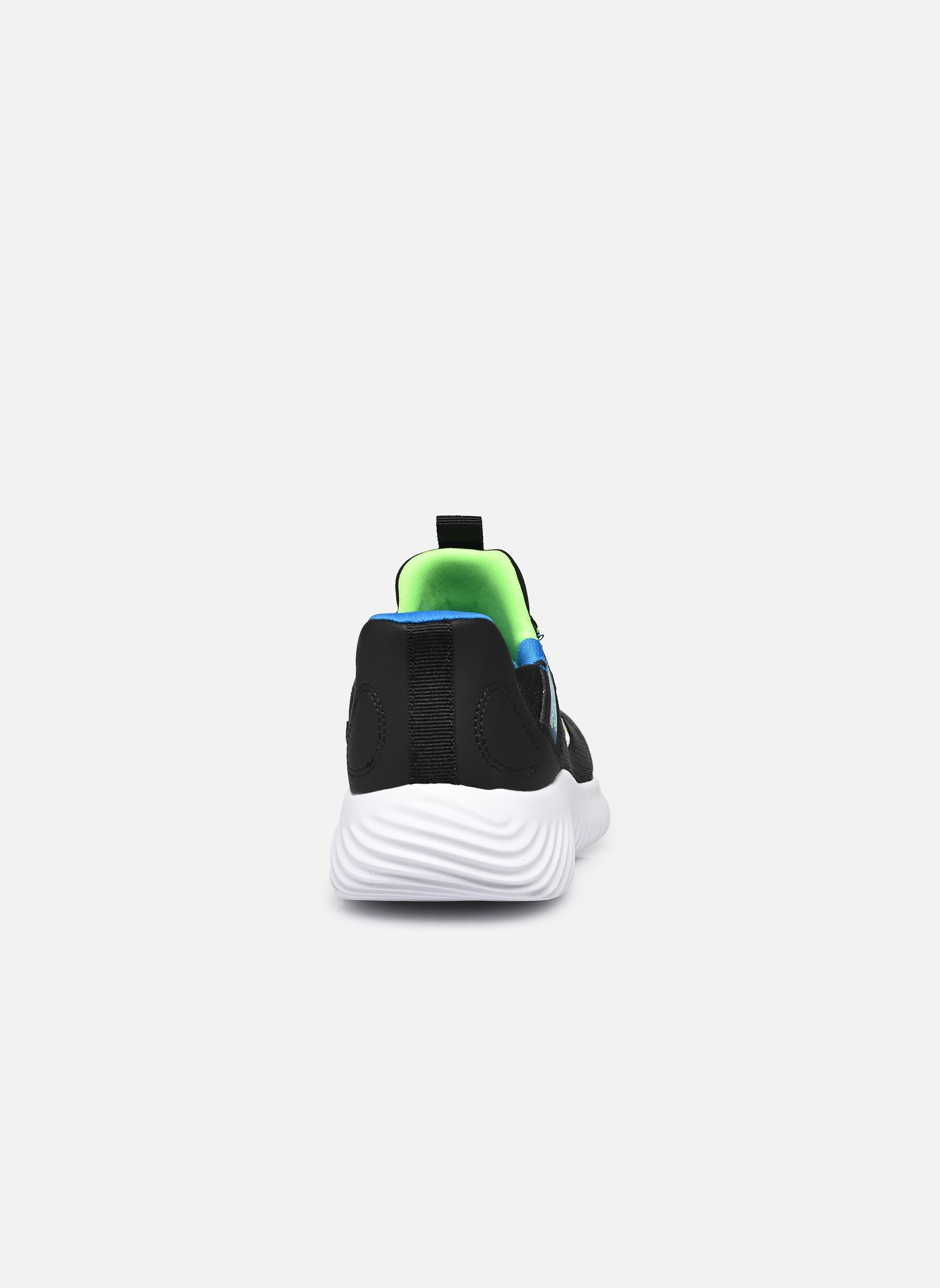 Baskets SLIP-INS Bounder - Brisk-Burst garçon noir Skechers Baskets SLIP-INS Bounder - Brisk-Burst garçon noir BBLM