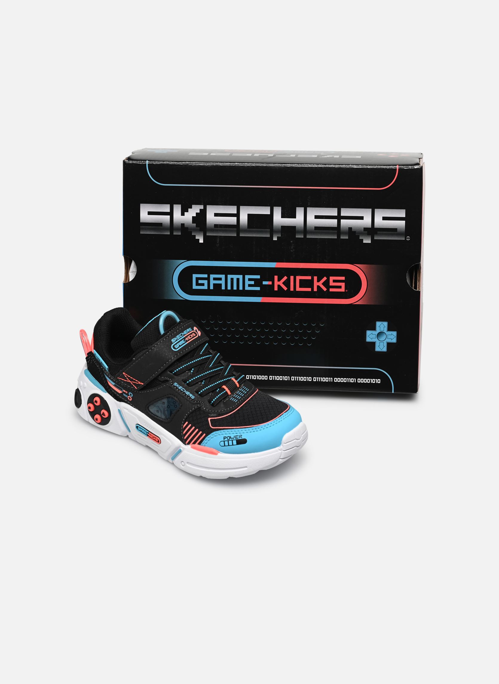 Baskets GAMETRONIX 2.0 garçon noir Skechers Baskets GAMETRONIX 2.0 garçon noir BKMT