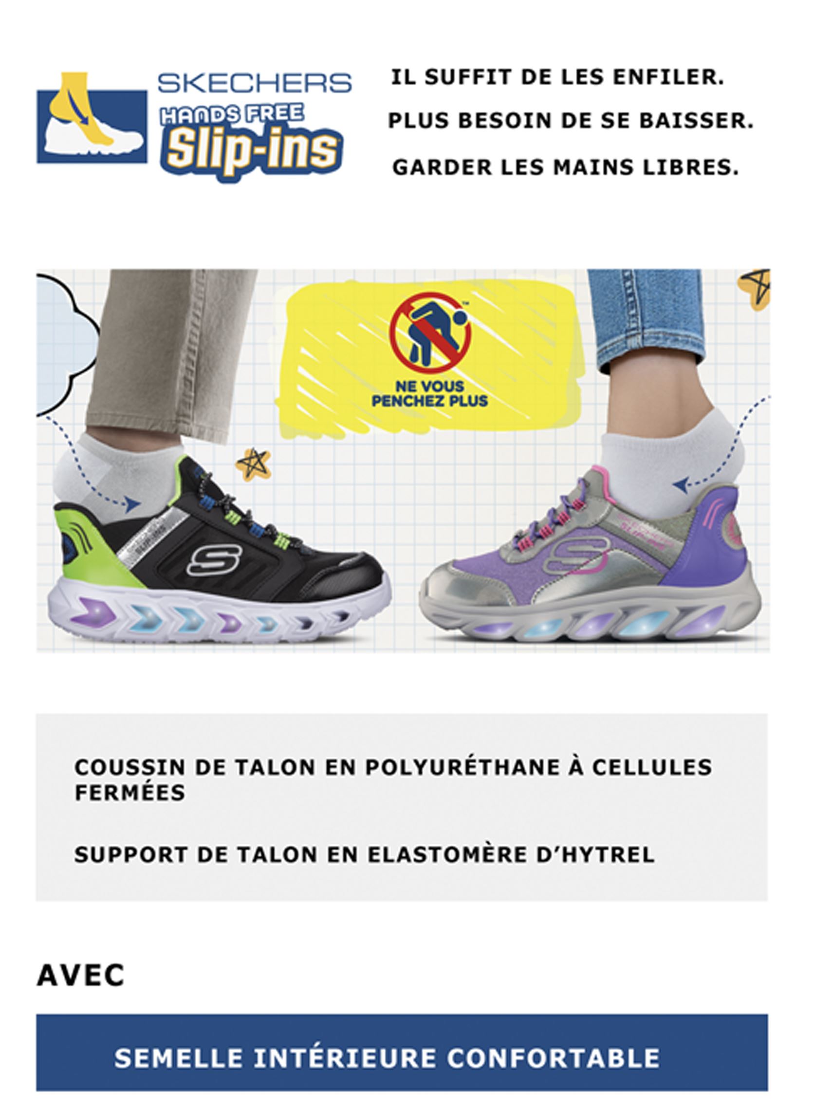 Sneakers SUMMITS - HIGH RANGE - SLIP INS jongens blauw Skechers Sneakers SUMMITS - HIGH RANGE - SLIP INS jongens blauw BLLM