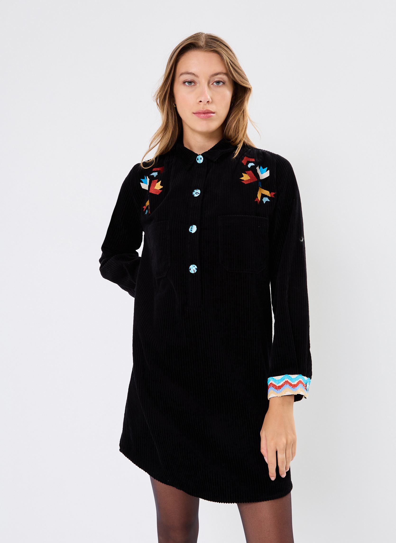 Kleider Madi damen schwarz Wild Kleider Madi damen schwarz Noir