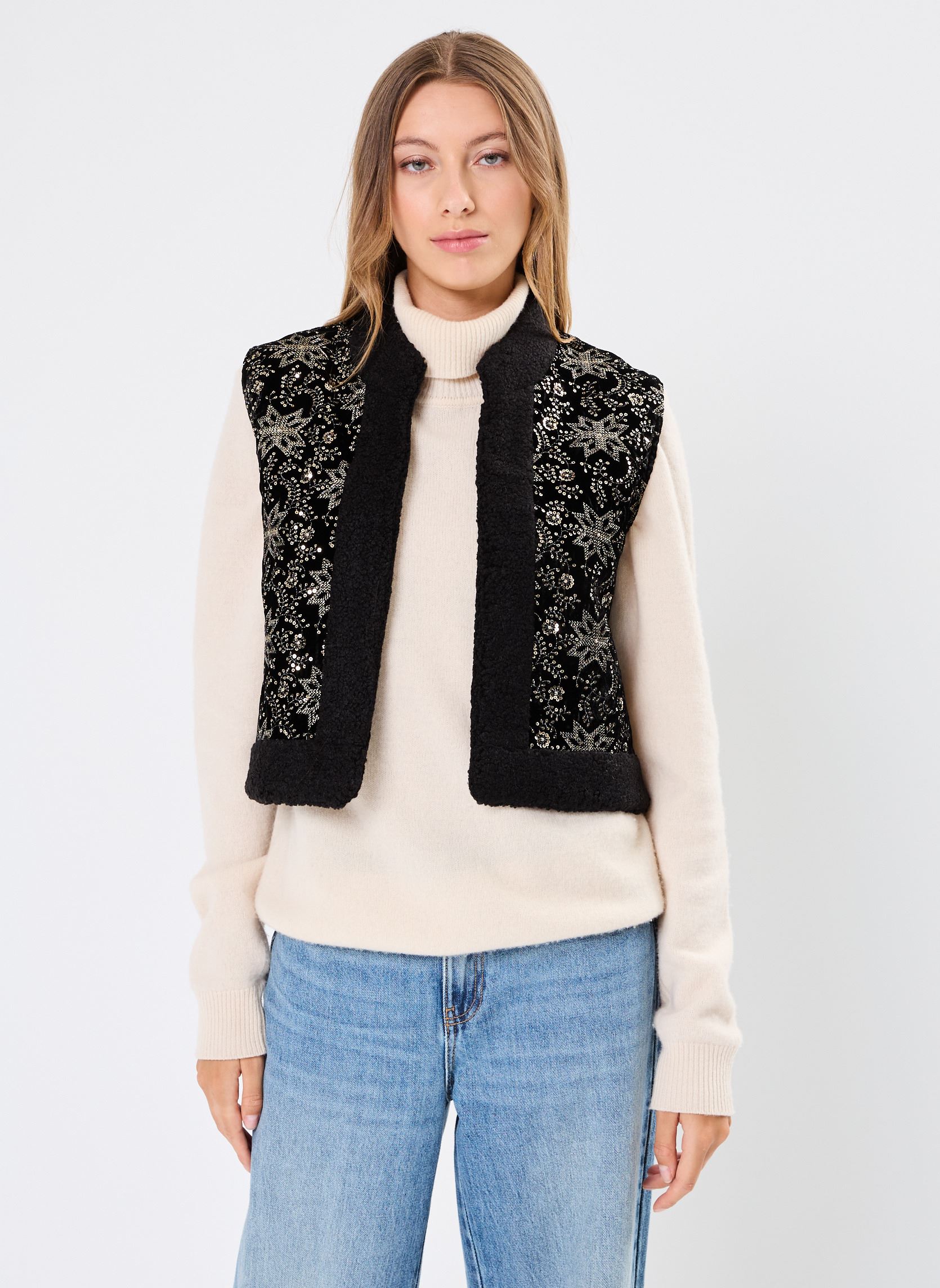 Vesten Heather dames zwart Wild Vesten Heather dames zwart Noir