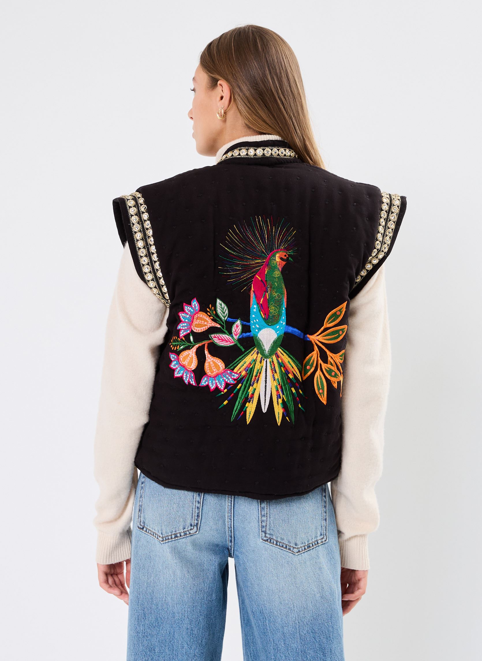 Strickjacken und Westen Bay damen schwarz Wild Strickjacken und Westen Bay damen schwarz Noir