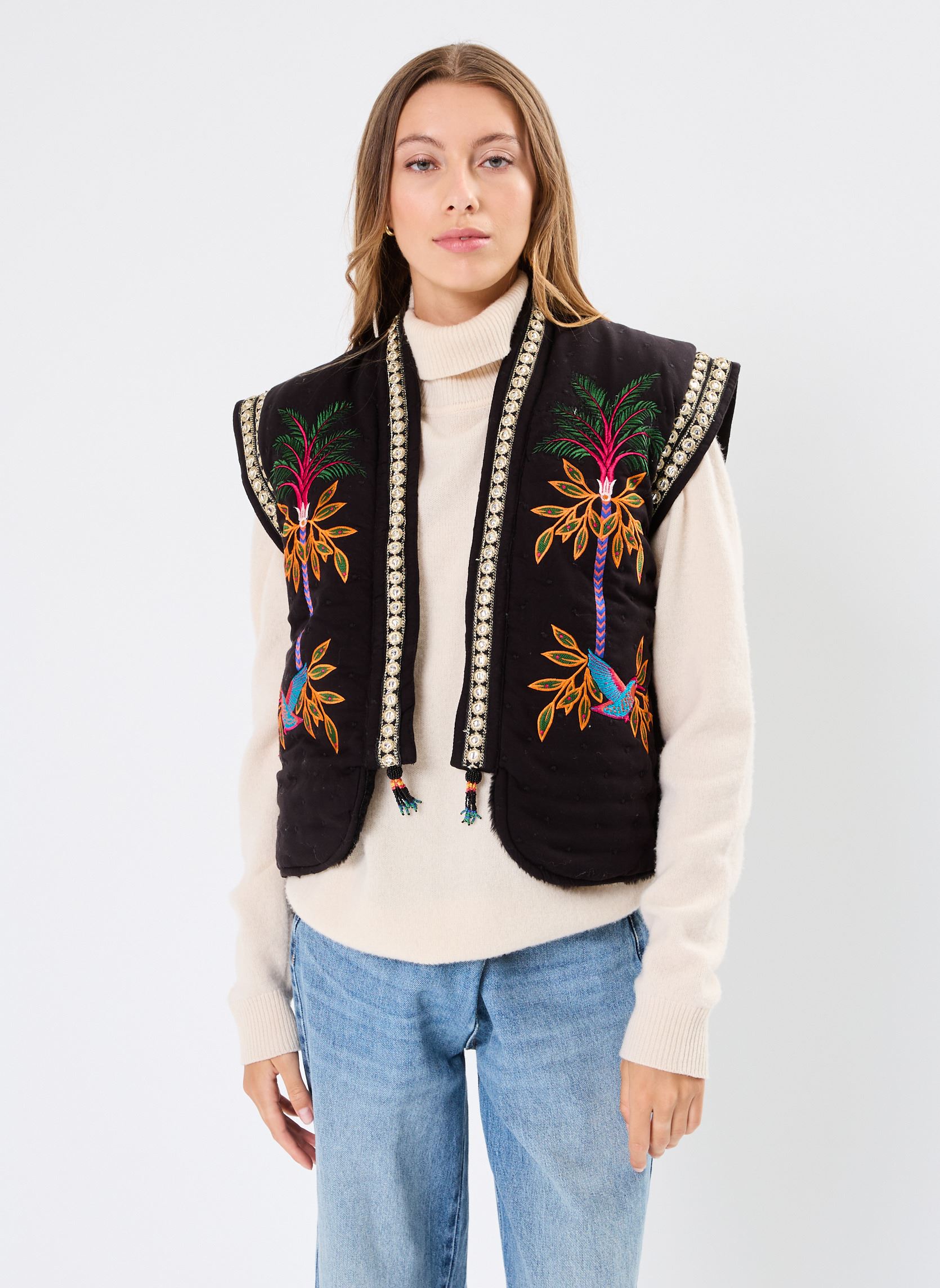 Strickjacken und Westen Bay damen schwarz Wild Strickjacken und Westen Bay damen schwarz Noir