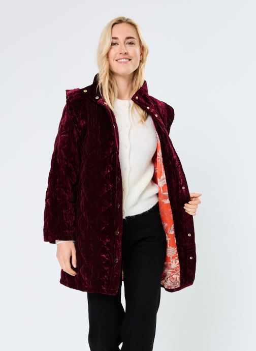 Wild Mantels Coumba dames bordeaux