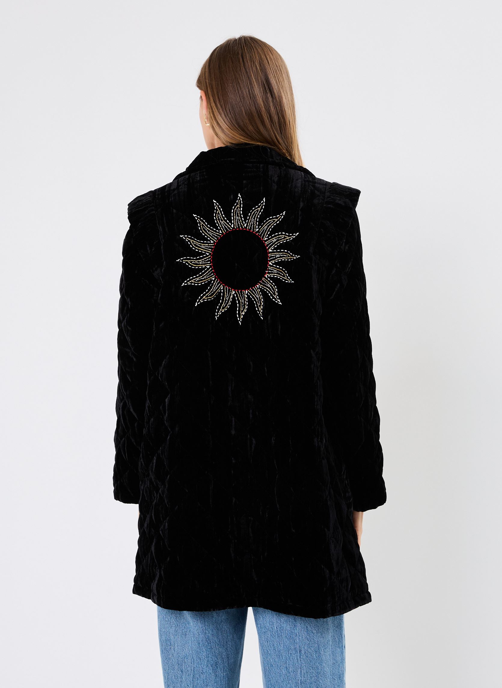 Mäntel Coumba damen schwarz Wild Mäntel Coumba damen schwarz Noir