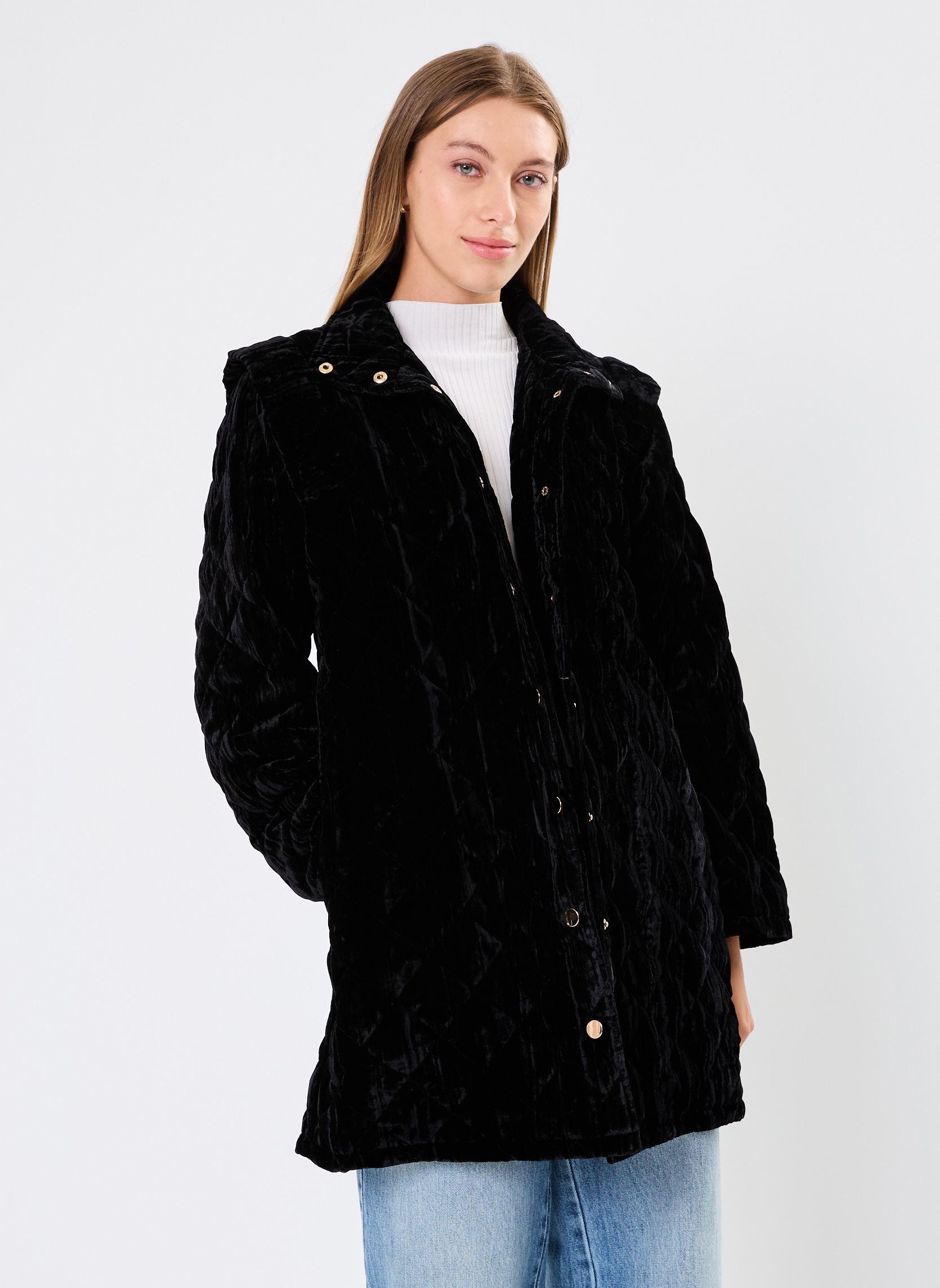 Mäntel Coumba damen schwarz Wild Mäntel Coumba damen schwarz Noir