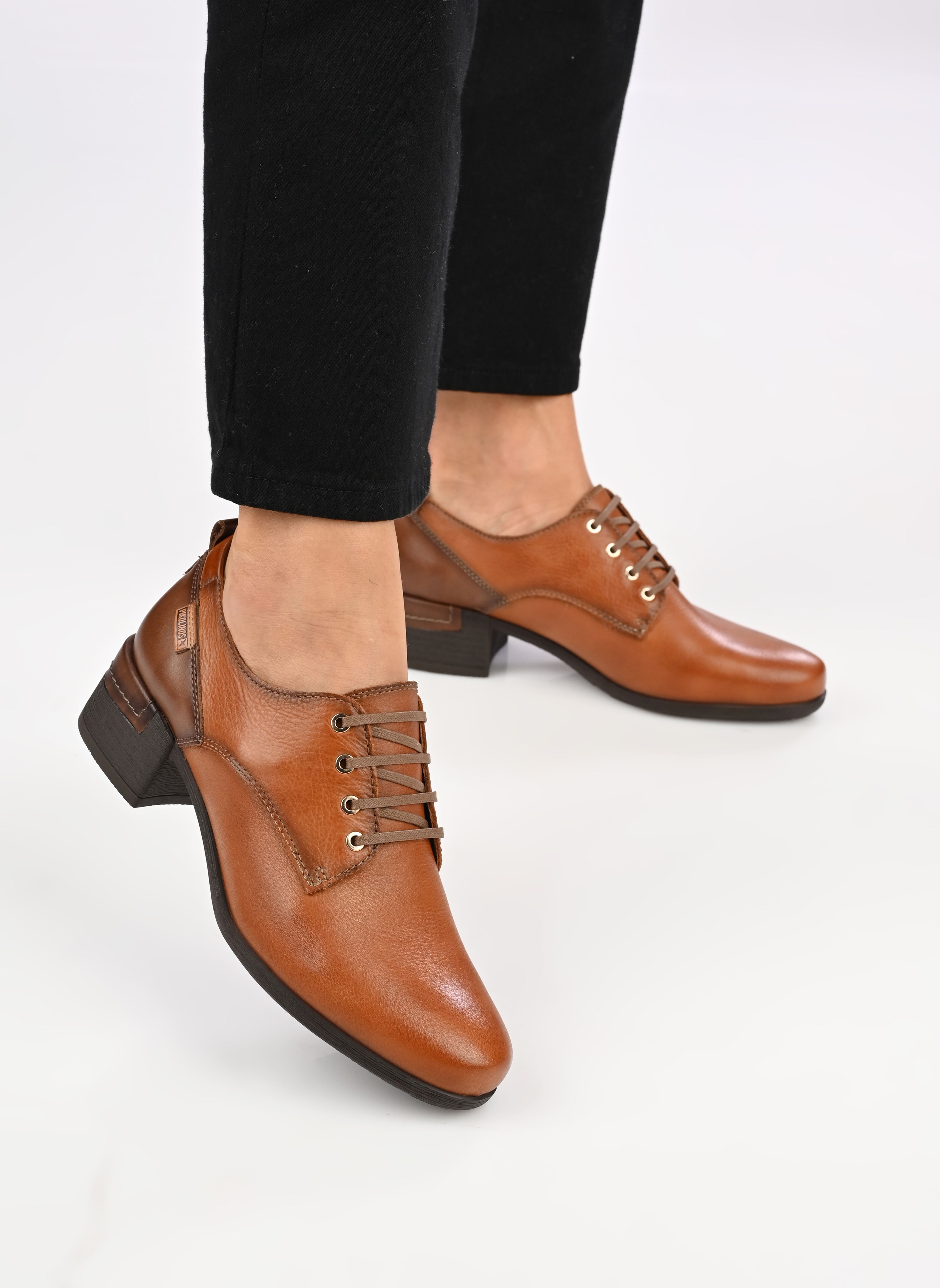 Derbys Malaga W6W-5867C1 damen braun Pikolinos Derbys Malaga W6W-5867C1 damen braun BRANDY