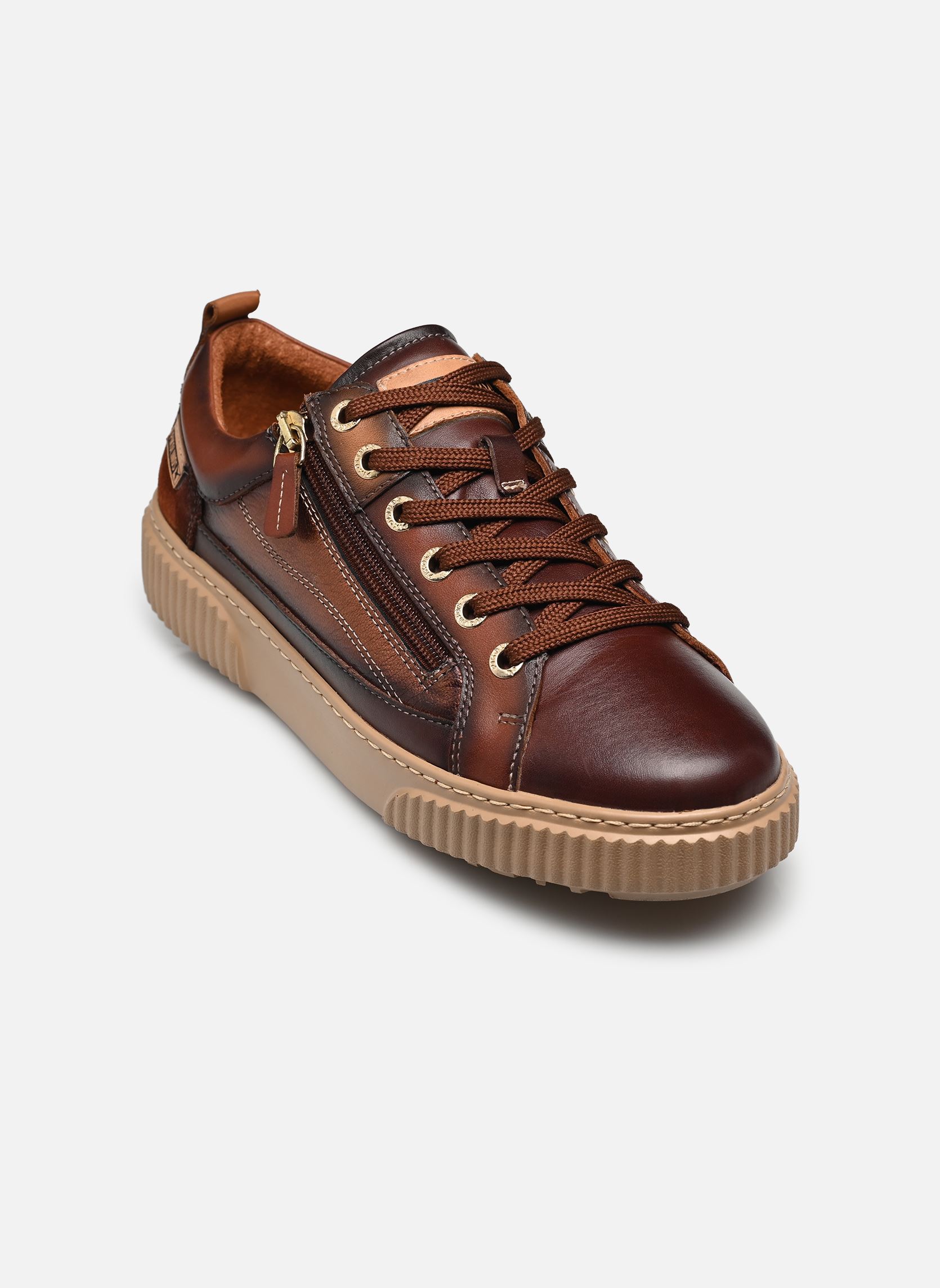 Niedrige Sneaker Riells W4Z-6784C1 damen braun Pikolinos Niedrige Sneaker Riells W4Z-6784C1 damen braun CAOBA