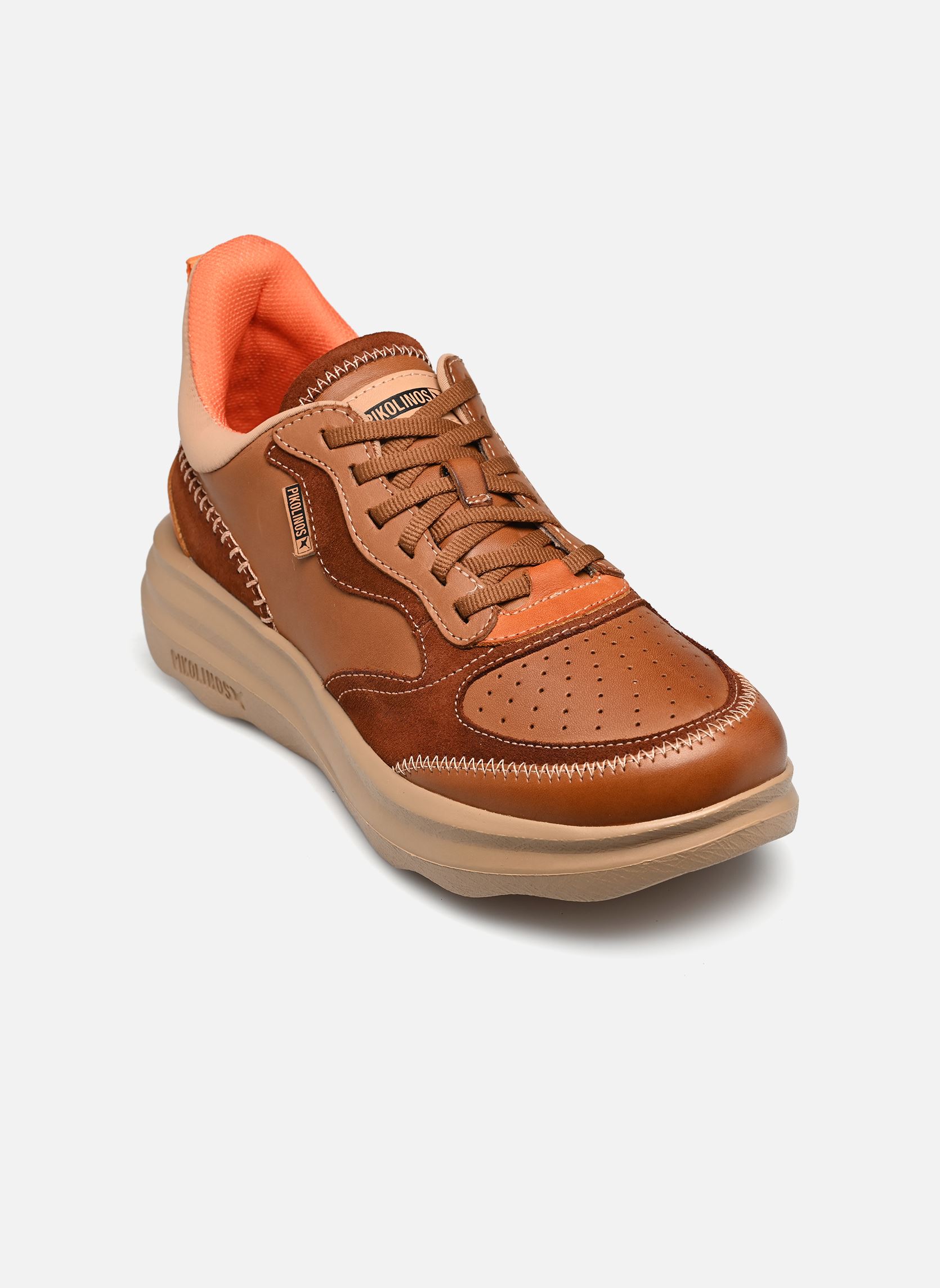 Baskets Zahara W1D-6557C2 femme marron Pikolinos Baskets Zahara W1D-6557C2 femme marron BRANDY