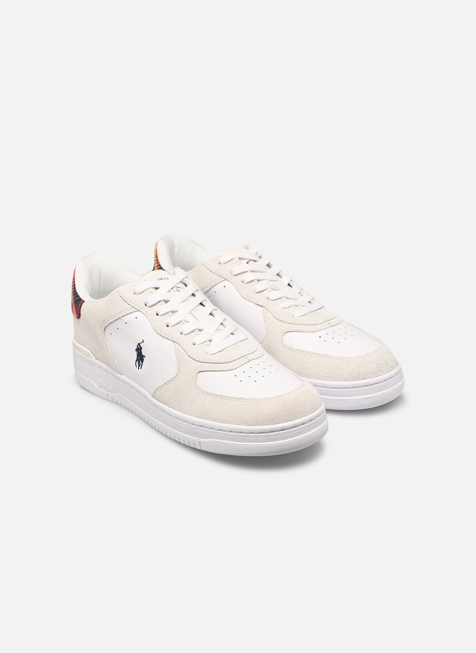 Baskets MASTERS CRT-SNEAKERS-LOW TOP LACE homme blanc Polo Ralph Lauren Baskets MASTERS CRT-SNEAKERS-LOW TOP LACE homme blanc BIANCO/WHITE/MADRAS
